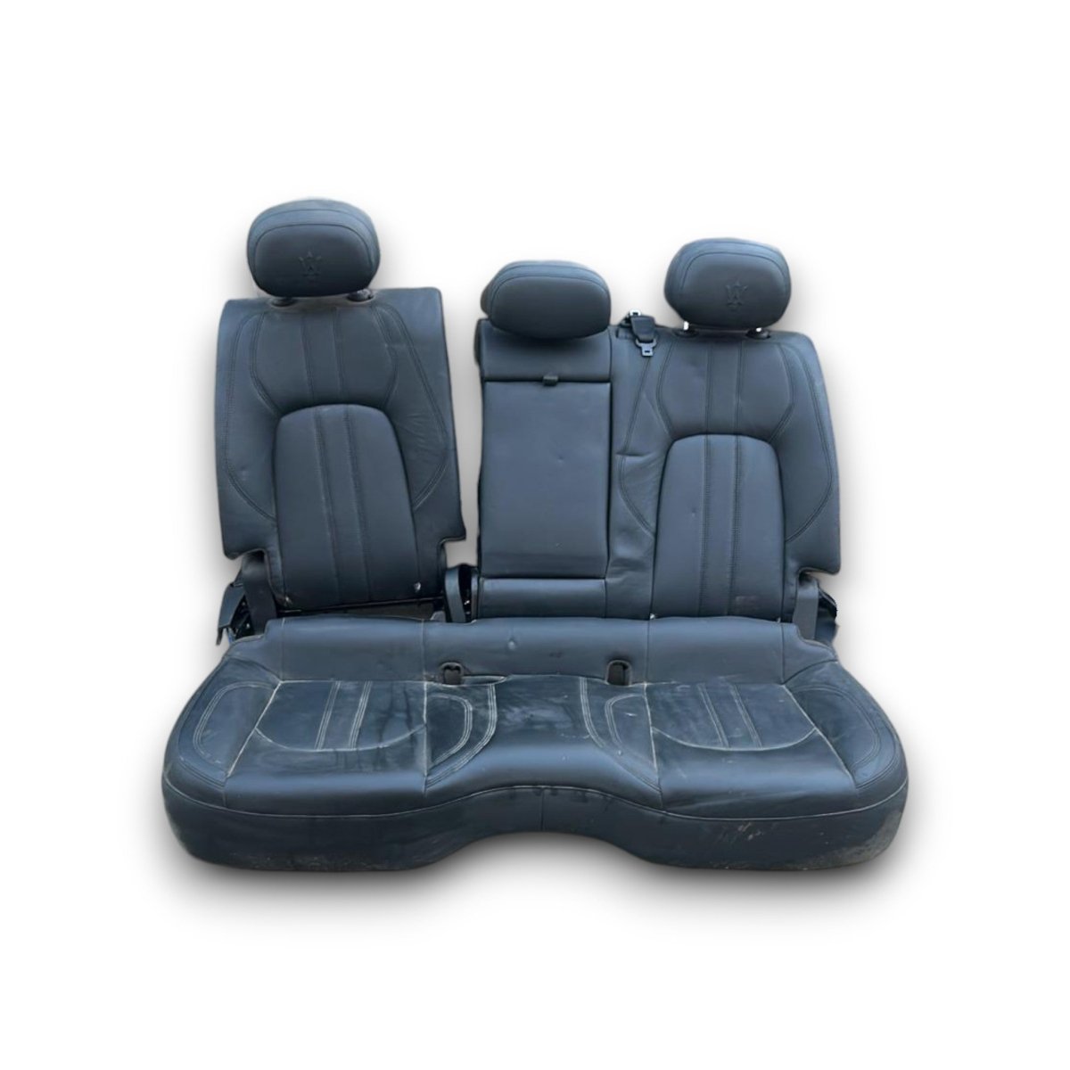 Tappezzeria / sedili in pelle neri Maserati Levante (2016 > ) - F&P CRASH SRL - Ricambi Usati