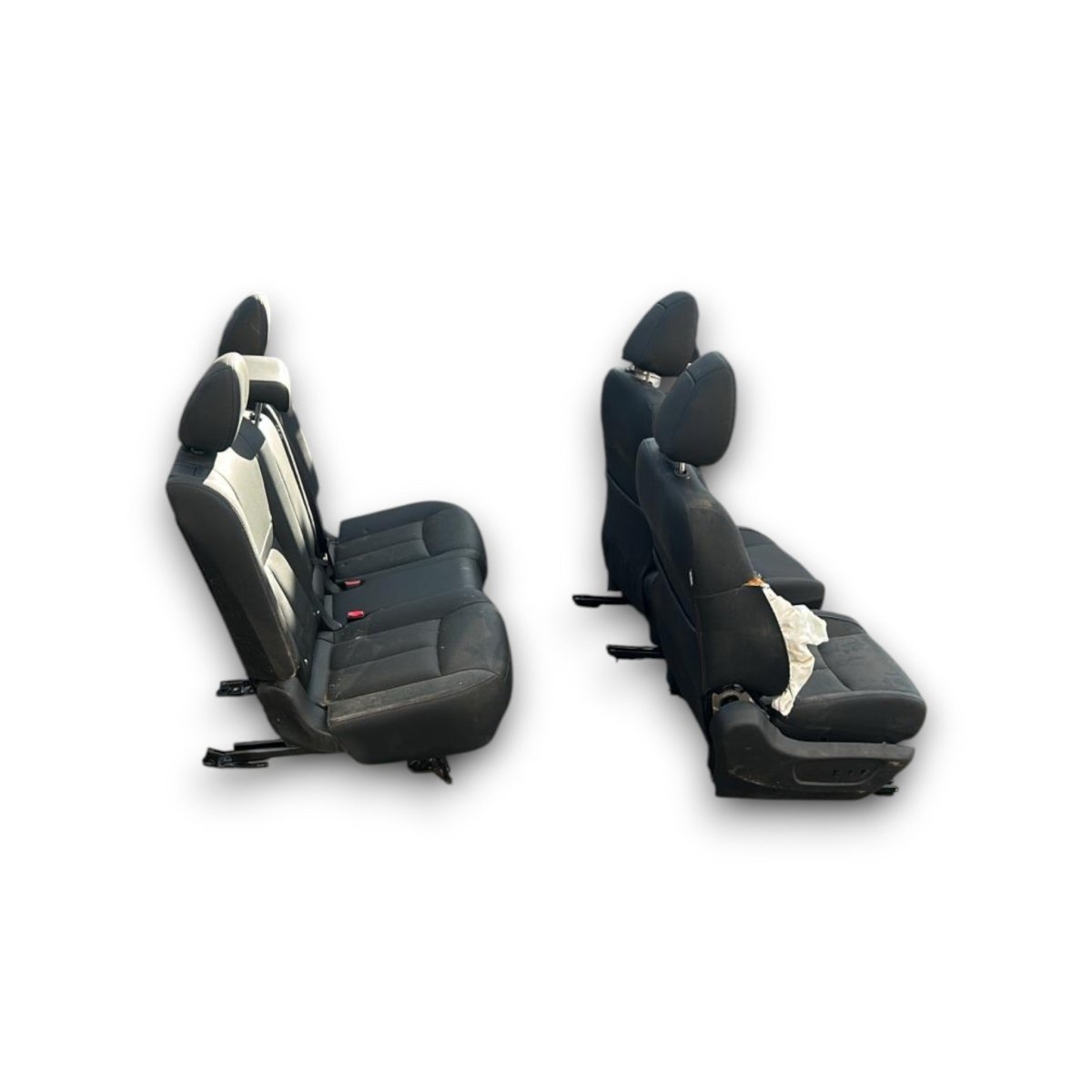 Tappezzeria / sedili in pelle neri Nissan X - Trail (T32) (2014 > 2020) - F&P CRASH SRLS - Ricambi Usati