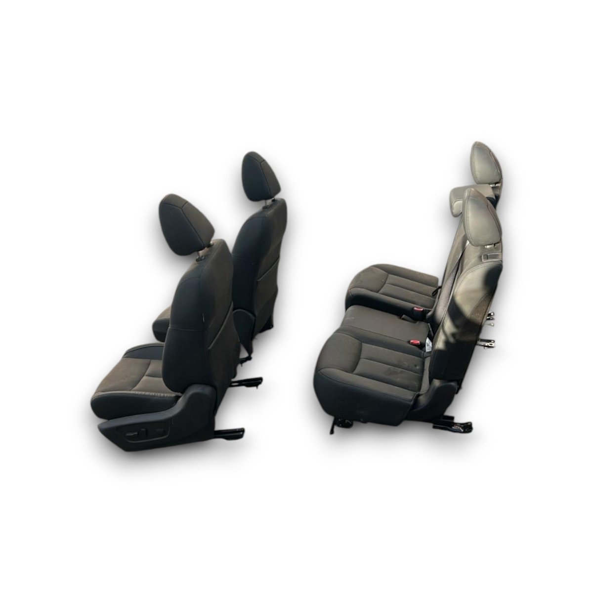 Tappezzeria / sedili in pelle neri Nissan X - Trail (T32) (2014 > 2020) - F&P CRASH SRLS - Ricambi Usati