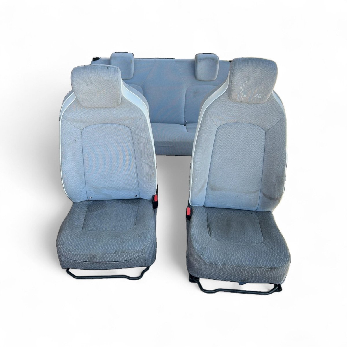 Tappezzeria / sedili in stoffa bianchi Renault Zoe (2013 > 2019) + pannelli porte - F&P CRASH SRLS - Ricambi Usati