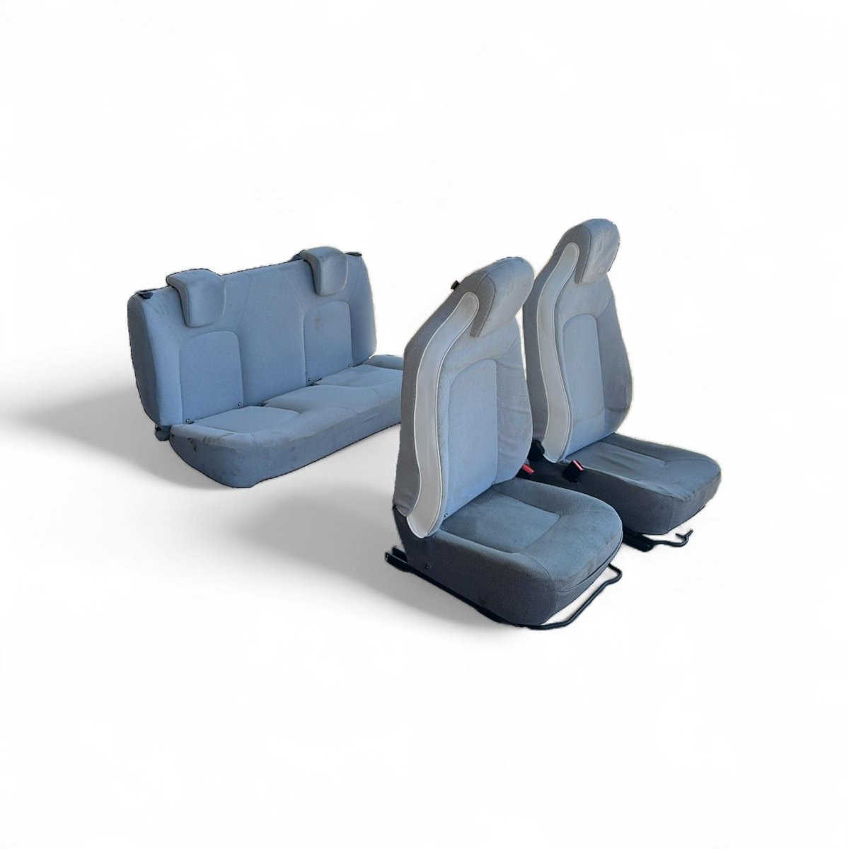 Tappezzeria / sedili in stoffa bianchi Renault Zoe (2013 > 2019) + pannelli porte - F&P CRASH SRLS - Ricambi Usati