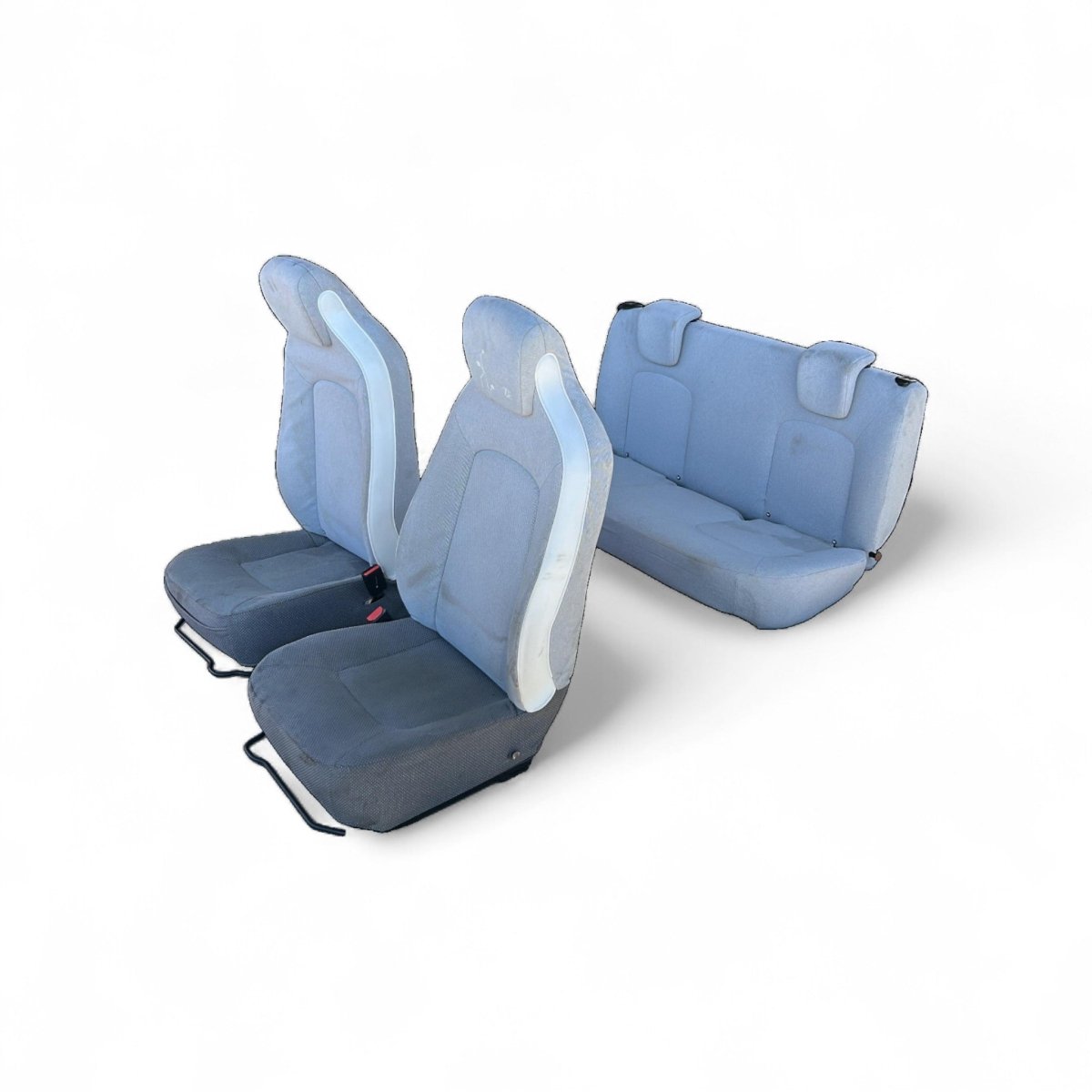Tappezzeria / sedili in stoffa bianchi Renault Zoe (2013 > 2019) + pannelli porte - F&P CRASH SRLS - Ricambi Usati