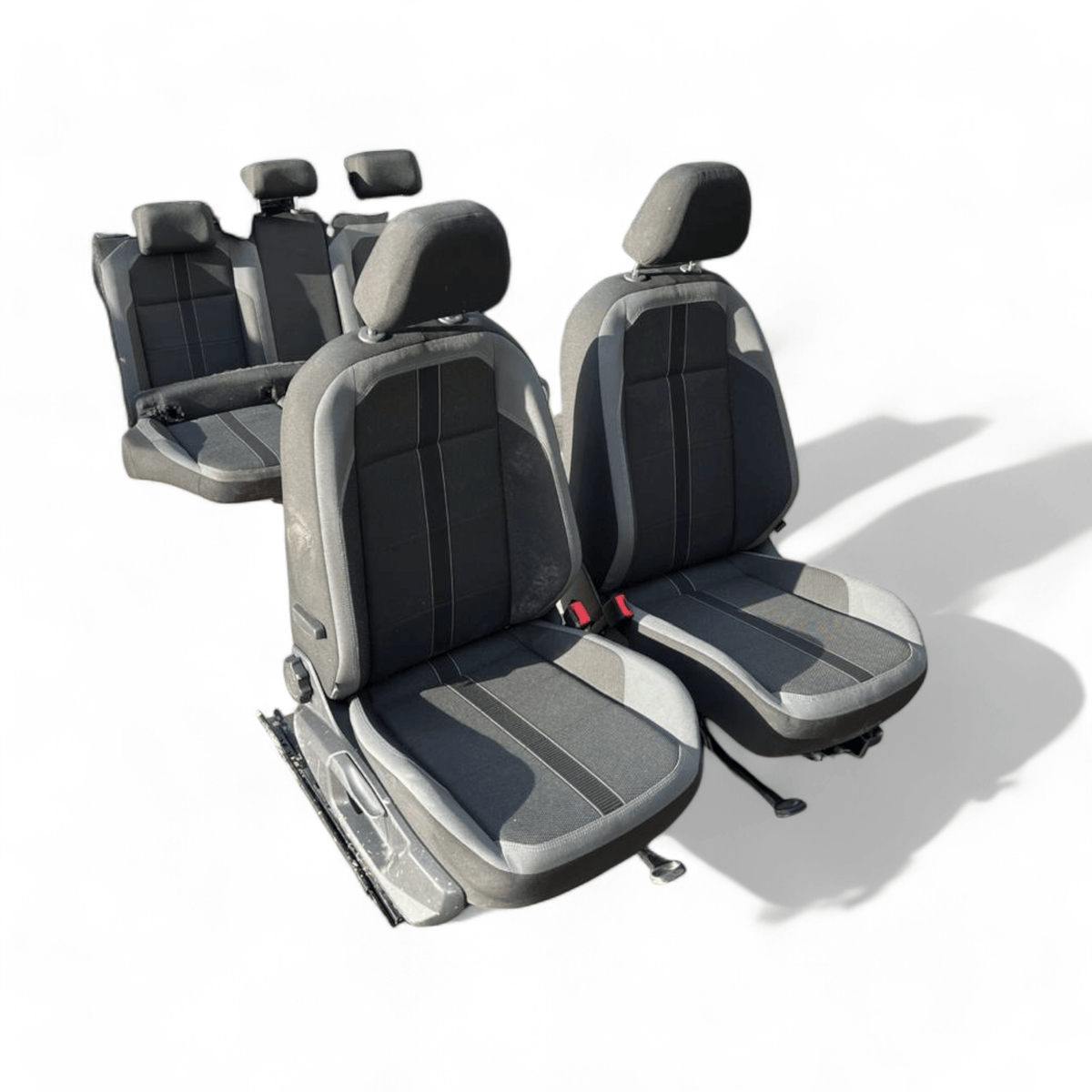 Tappezzeria / sedili in stoffa grigia Volkswagen T - Cross (2019 - >) - F&P CRASH SRLS - Ricambi Usati