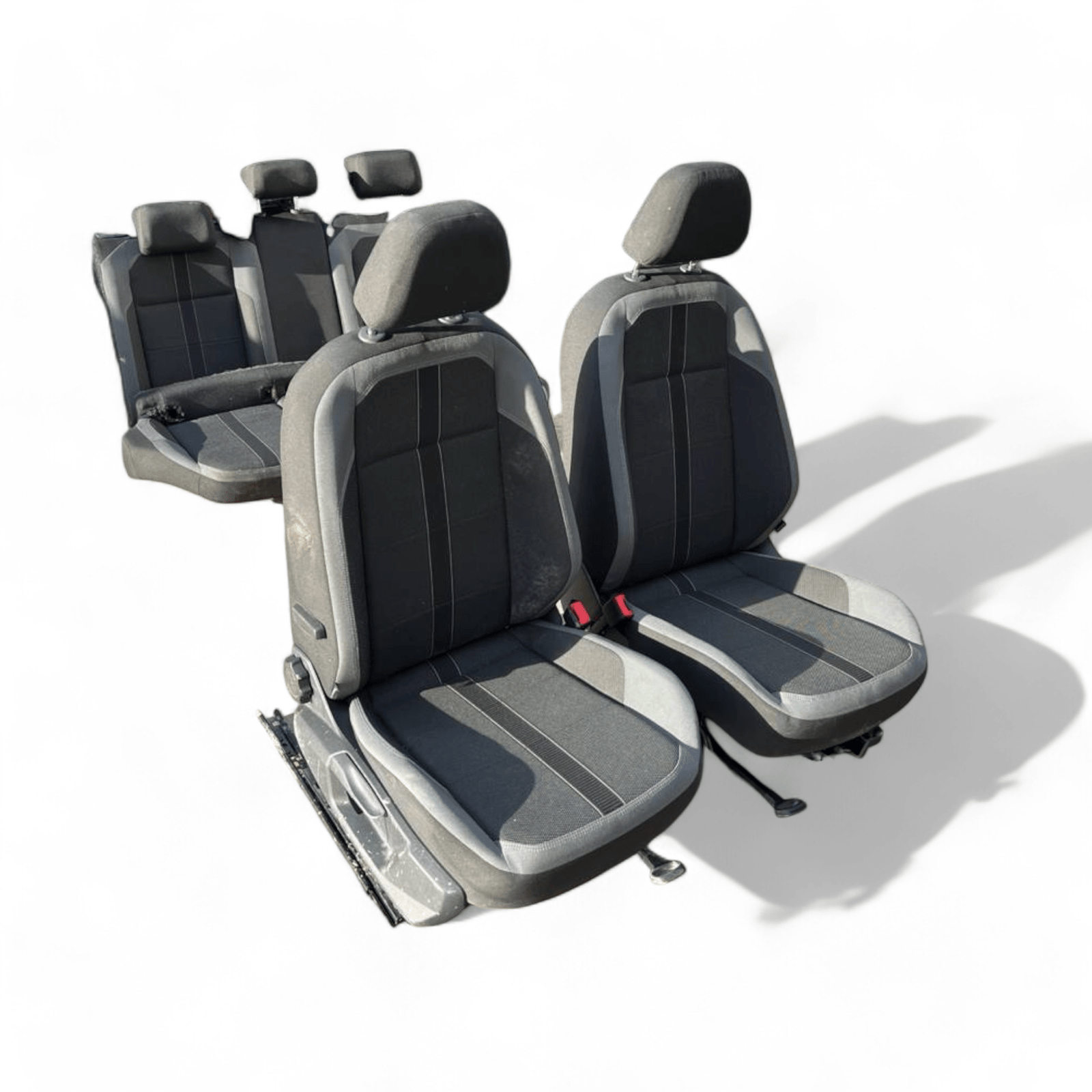 Tappezzeria / sedili in stoffa grigia Volkswagen T - Cross (2019 - >) - F&P CRASH SRLS - Ricambi Usati