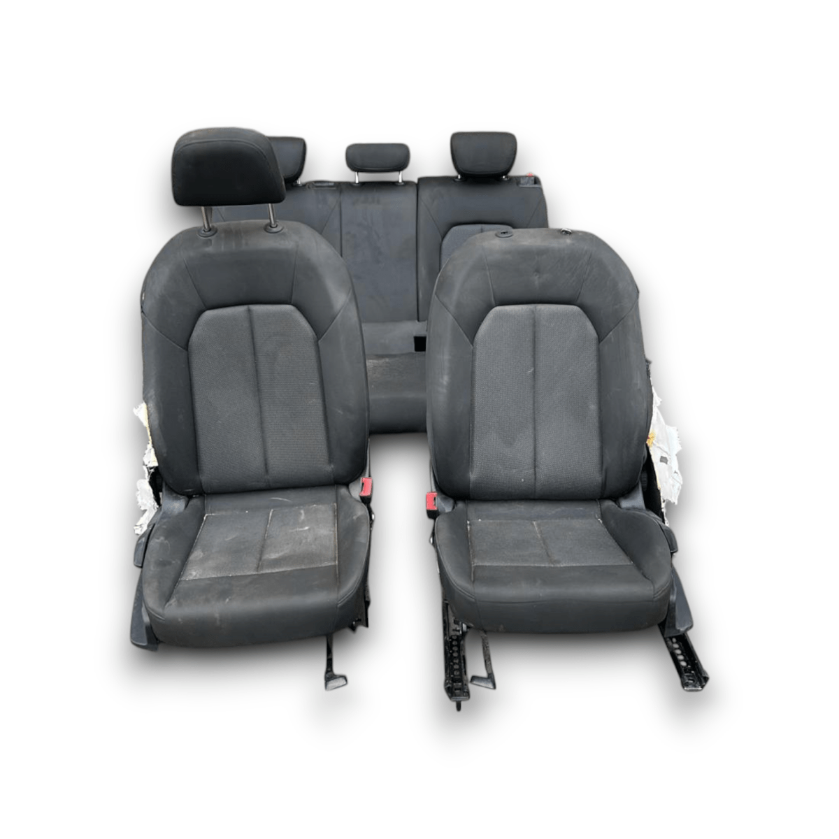 Tappezzeria / sedili in stoffa neri Audi A3 (8Y) (2020 &gt; ) - F&amp;P CRASH SRL - Ricambi Usati