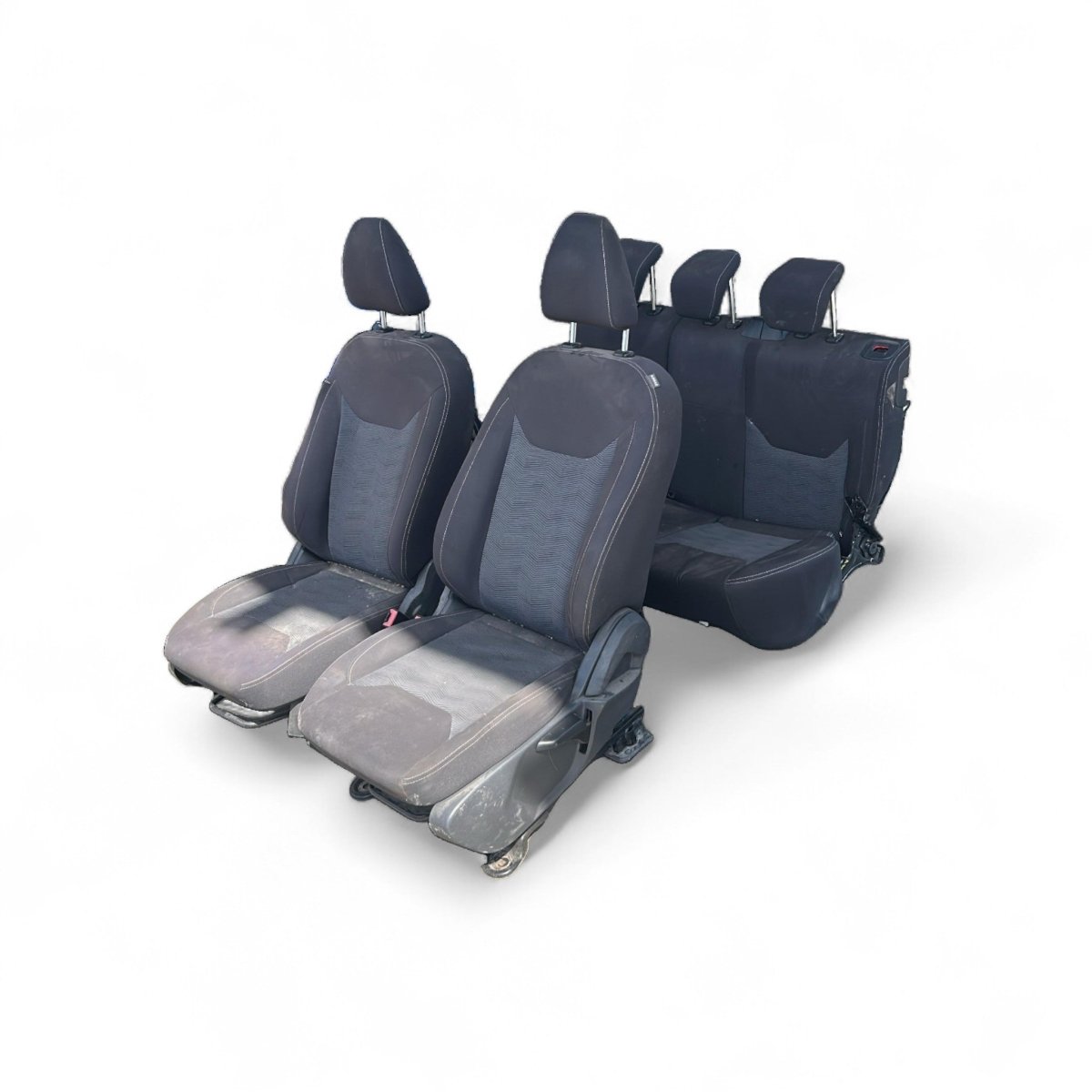 Tappezzeria / sedili in stoffa neri e blu Ford KA+ (2016 > 2019) - F&P CRASH SRLS - Ricambi Usati