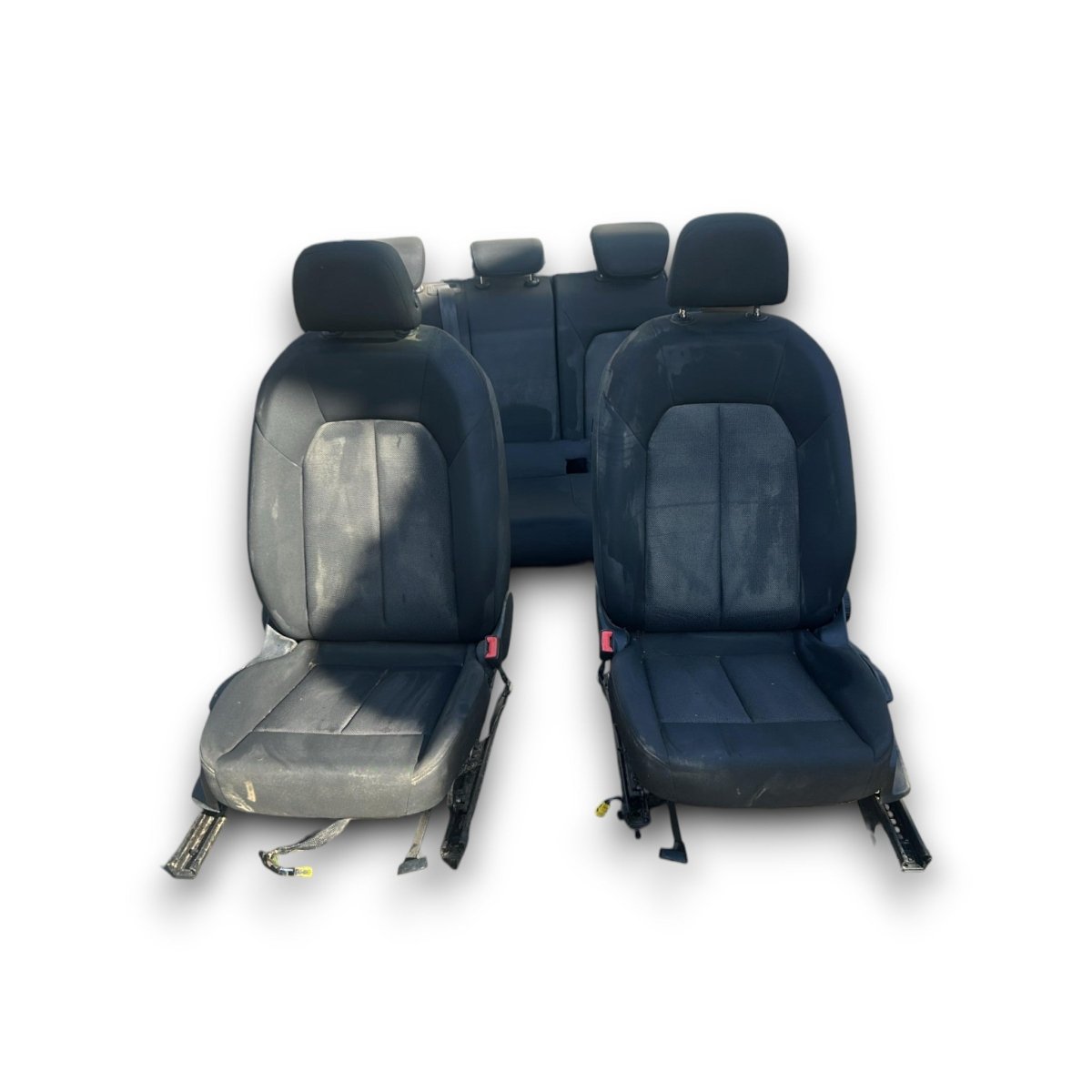 Tappezzeria / Sedili In Stoffa Neri e Grigi Audi A3 (8Y) (2020 > ) + Pannelli Porte - F&P CRASH SRLS - Ricambi Usati