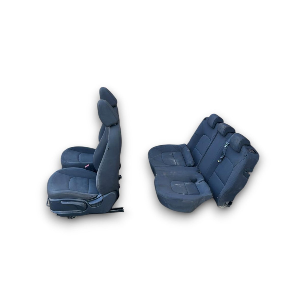 Tappezzeria / sedili in stoffa neri Kia Rio III (2011 > 2017) - F&P CRASH SRL - Ricambi Usati