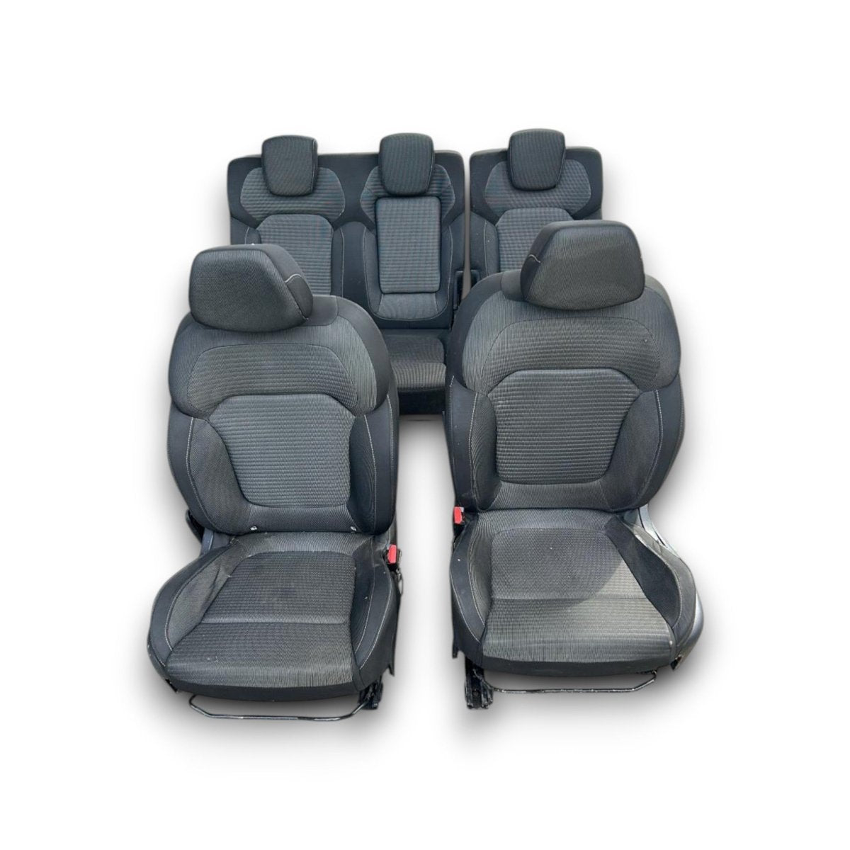 Tappezzeria / sedili in stoffa neri Renault Scenic IV (2016 > 2023) - F&P CRASH SRL - Ricambi Usati