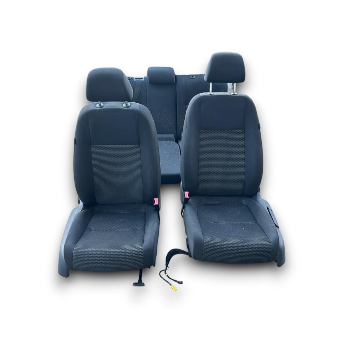 Tappezzeria / sedili in stoffa neri Volkswagen Golf VI Variant SW (2008 &gt; 2012) - F&amp;P CRASH SRLS - Ricambi Usati