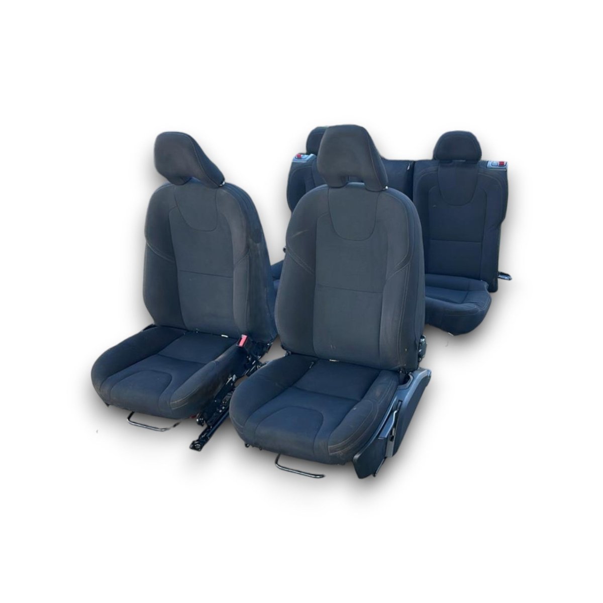 Tappezzeria / sedili in stoffa neri Volvo V40 (2012 > 2019) - F&P CRASH SRL - Ricambi Usati