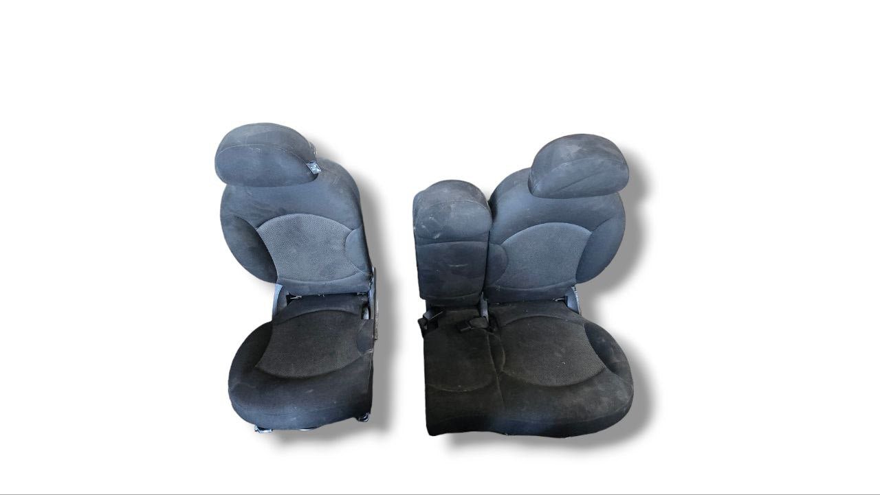 Tappezzeria / Sedili Interni Completi Stoffa Neri Mini Cooper D Countryman R60 ( 2012 ) - F&P CRASH SRLS - Ricambi Usati