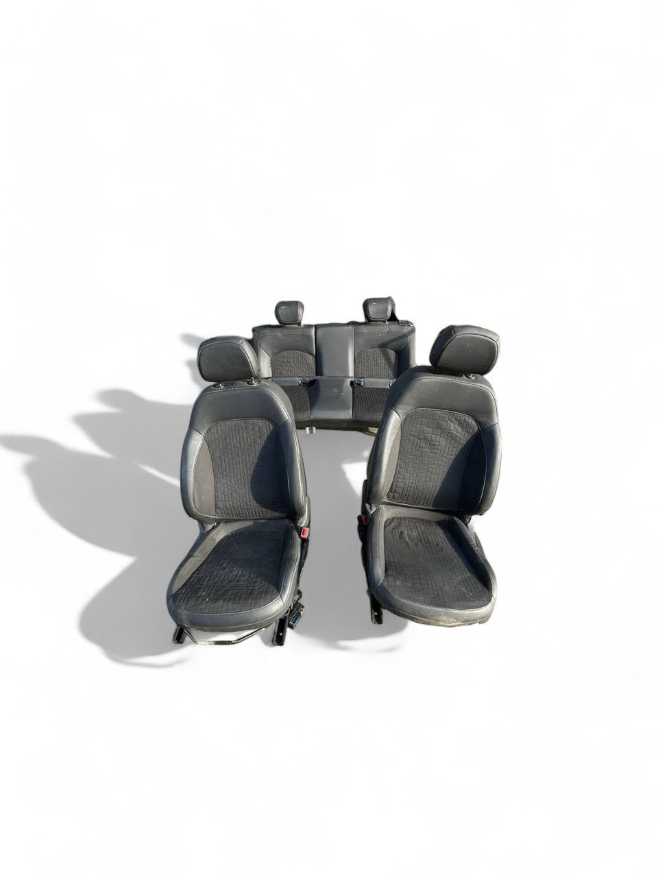Tappezzeria / Sedili Interni Stoffa neri Opel Corsa E (2014 - 2019) - F&P CRASH SRLS - Ricambi Usati