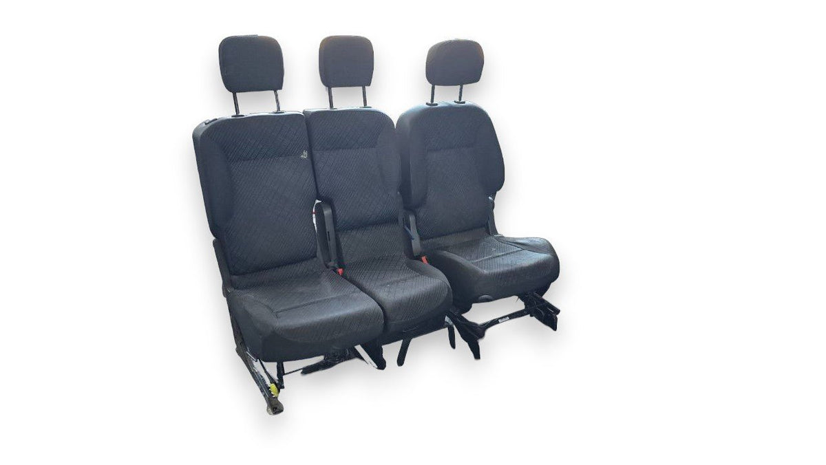 Tappezzeria / Sedili Interni Stoffa Peugeot Partner (2008 - 2018) Neri - F&P CRASH SRLS - Ricambi Usati