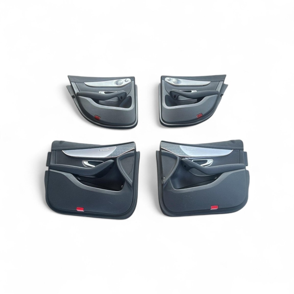 Tappezzeria / sedili Mercedes Benz EQC (N293) (2019 > 2023) in pelle neri - F&P CRASH SRLS - Ricambi Usati