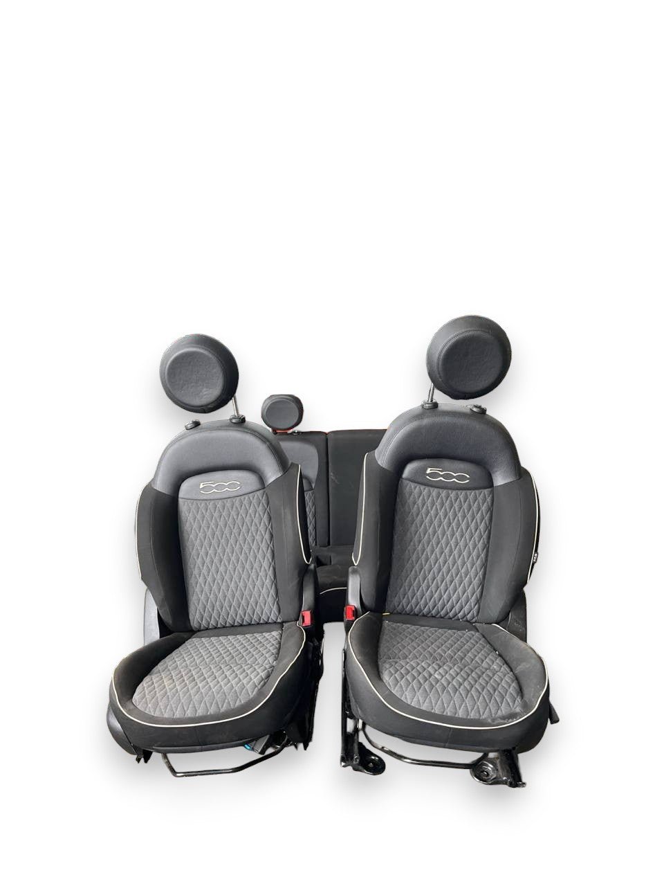 TAPPEZZERIA / SEDILI STOFFA NERI MANUALE FIAT 500 X (2014>) - F&P CRASH SRLS - Ricambi Usati