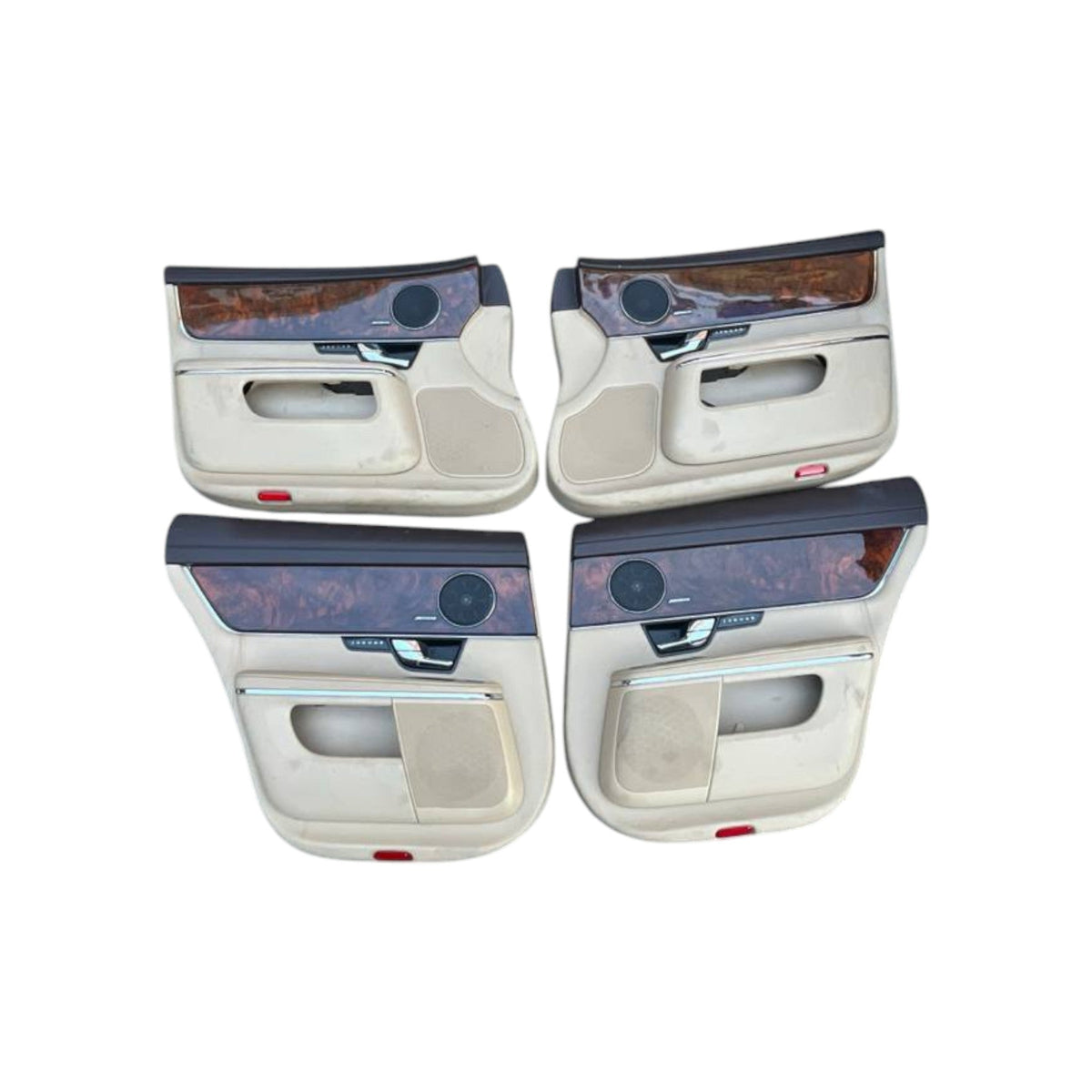 Tappezziera / sedili completa in pelle beige con pannelli Jaguar X351 XJ (2009 - 2019) - F&P CRASH SRLS - Ricambi Usati