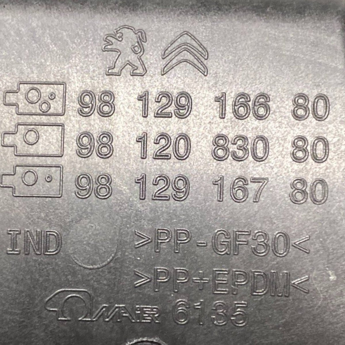 Tappo / sportello carburante citroen c3 Cod: 9812916680 (2016 - 2024) - F&P CRASH SRLS - Ricambi Usati