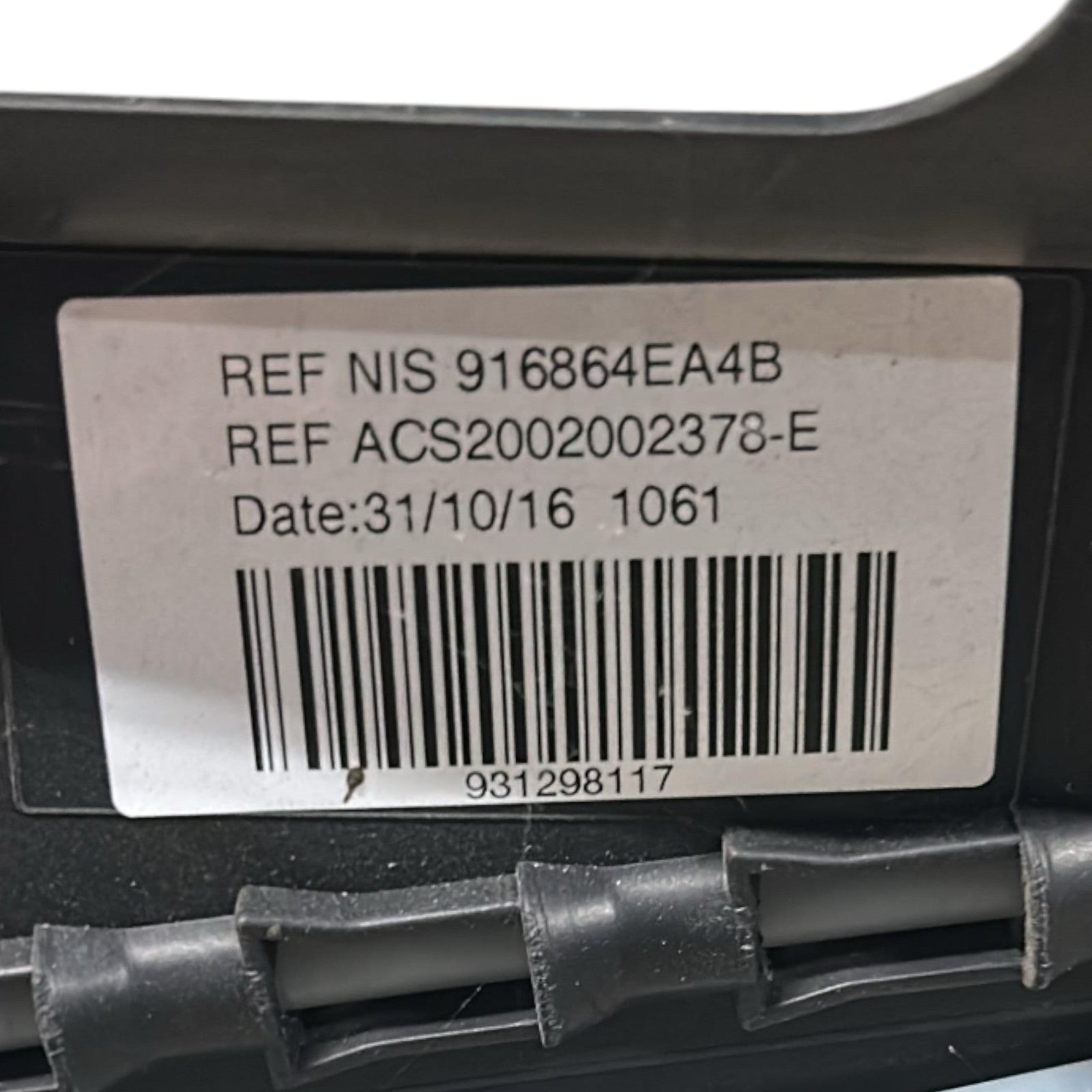 Telaio Tetto / Tettuccio Panoramico Nissan Qashqai (J11) cod.916864EA4B (2014 > 2021) - F&P CRASH SRLS - Ricambi Usati