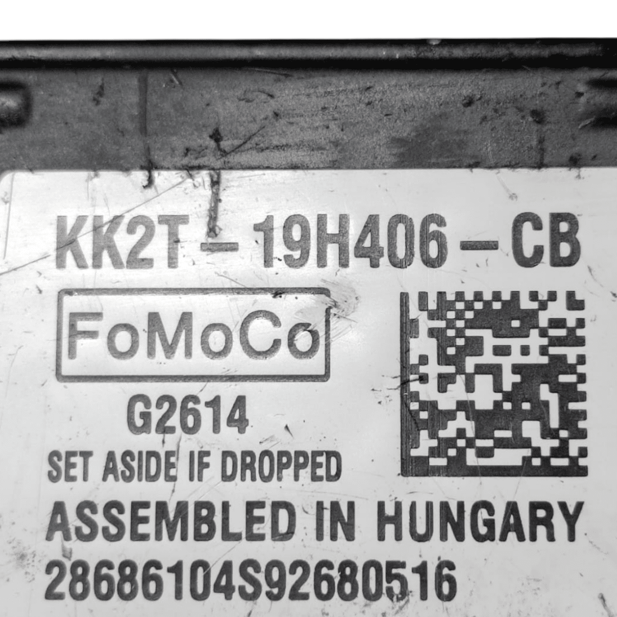 Front camera ford tourneo custom code: kk2t19h406 (2012 - 2022) - F&P CRASH SRL - Used Parts