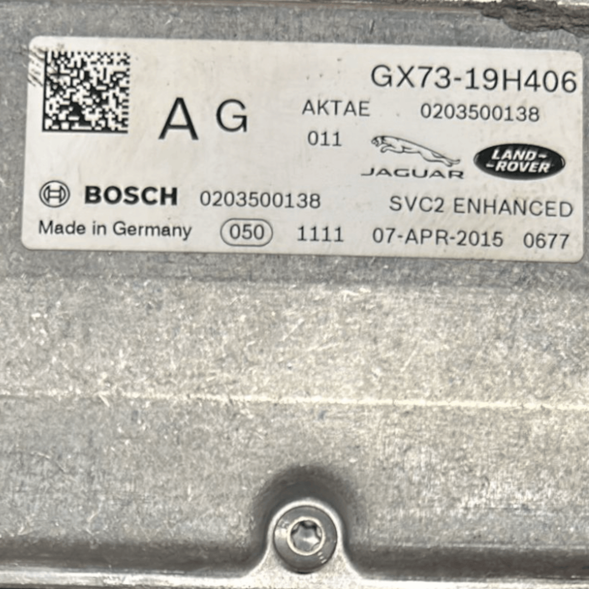 Telecamera Anteriore Jaguar XF cod:GX73 - 19H406 (2015 > 2024) - F&P CRASH SRLS - Ricambi Usati