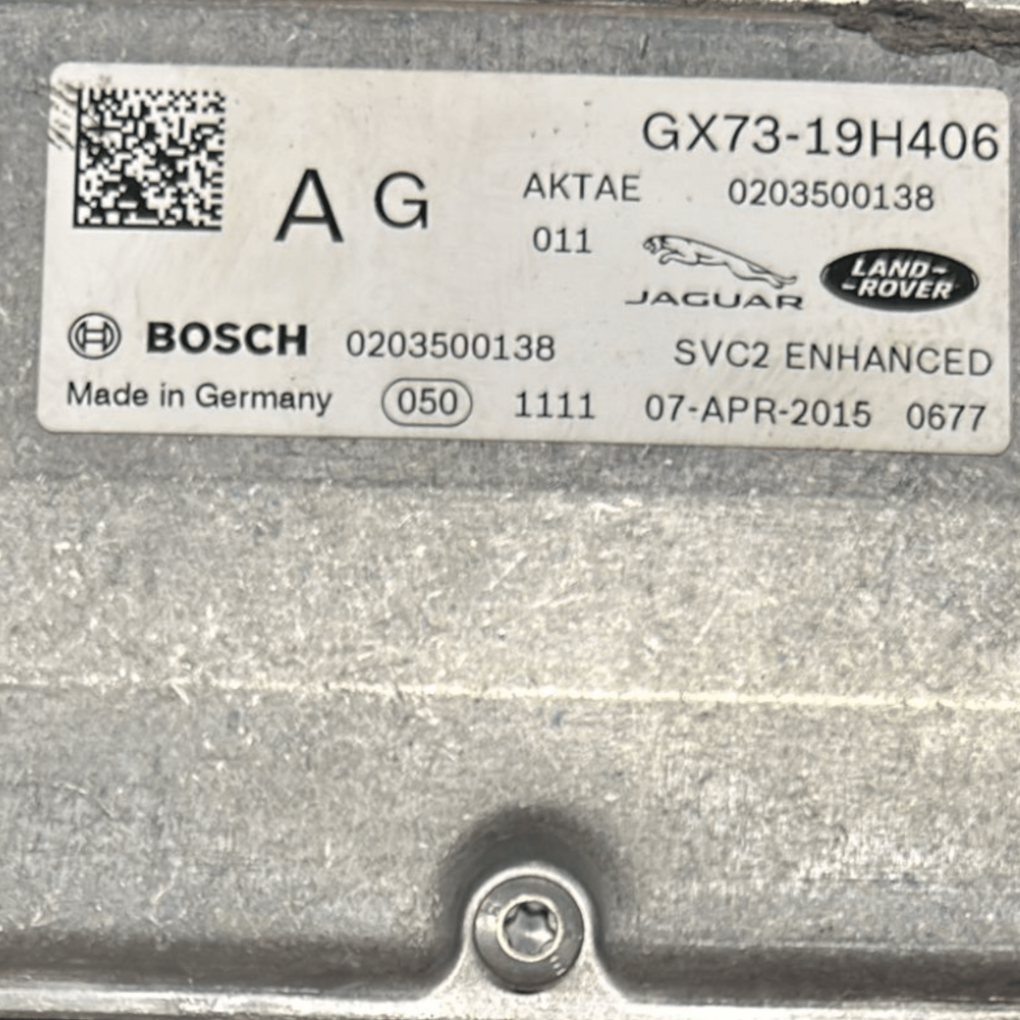 Telecamera Anteriore Jaguar XF cod:GX73 - 19H406 (2015 > 2024) - F&P CRASH SRLS - Ricambi Usati