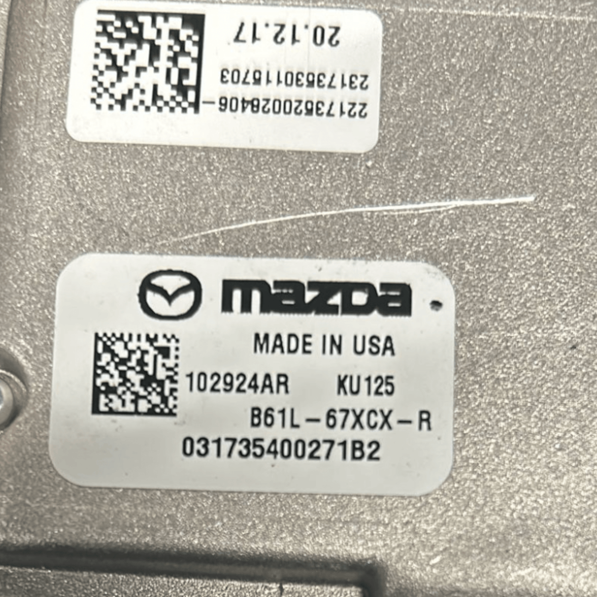 Front camera Mazda CX - 3 code:B61L - 67XCX - R (2015 >) - F&P CRASH SRLS - Used Parts