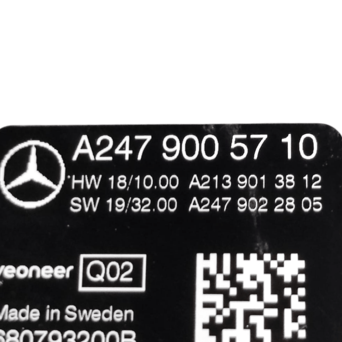 Telecamera Anteriore Mercedes GLC C253 COD: A2479005710 (2016 - 2023) - F&P CRASH SRLS - Ricambi Usati