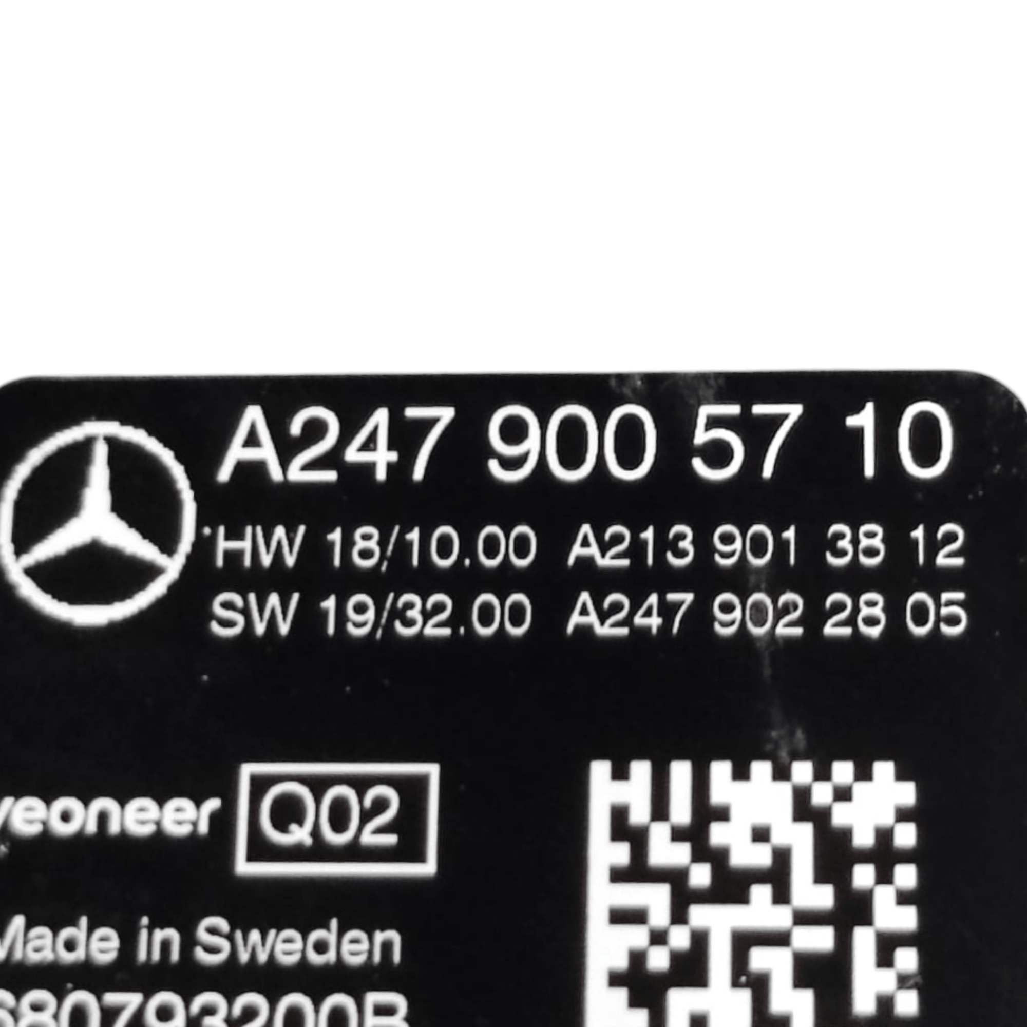 Telecamera Anteriore Mercedes GLC C253 COD: A2479005710 (2016 - 2023) - F&P CRASH SRLS - Ricambi Usati
