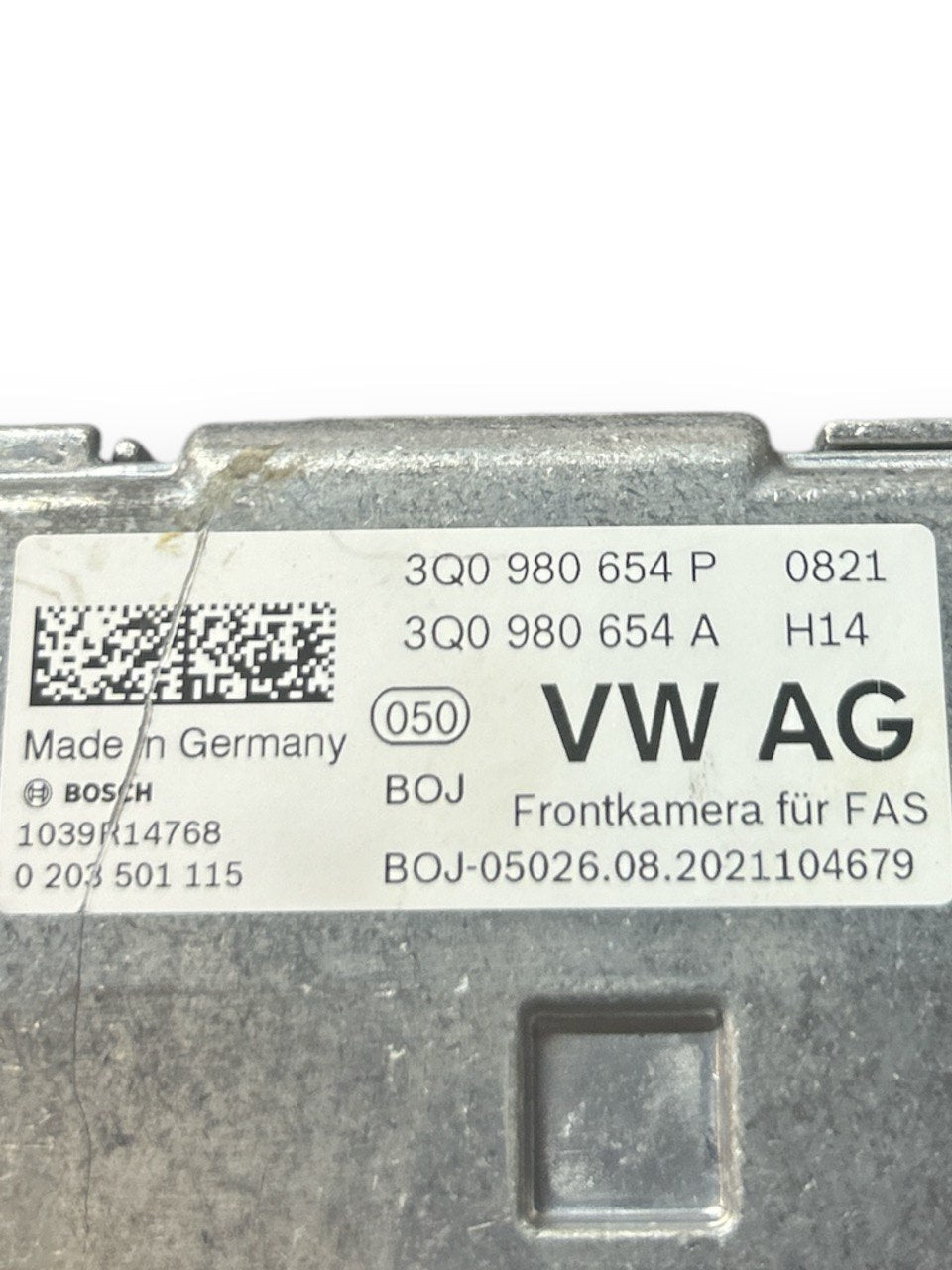 Telecamera Parabrezza Anteriore Volkswagen UP (2011 > 2023) cod.3Q0980654P - F&P CRASH SRLS - Ricambi Usati
