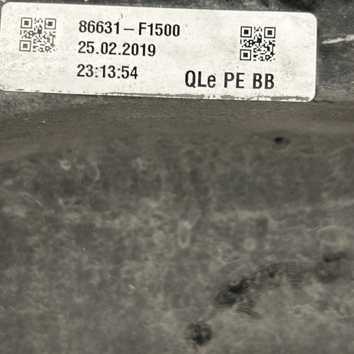 Rear Bumper Beam Kia Sportage QL code:86631 - F1500 (2016 > 2021) - F&P CRASH SRLS - Used Parts
