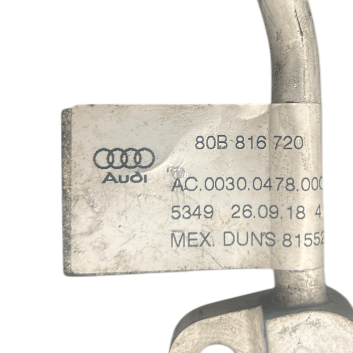 Air Conditioning Tube Audi Q5 (FY) code 80B816720 2.0 Diesel (2017 > ) - F&P CRASH SRLS - Used Spare Parts