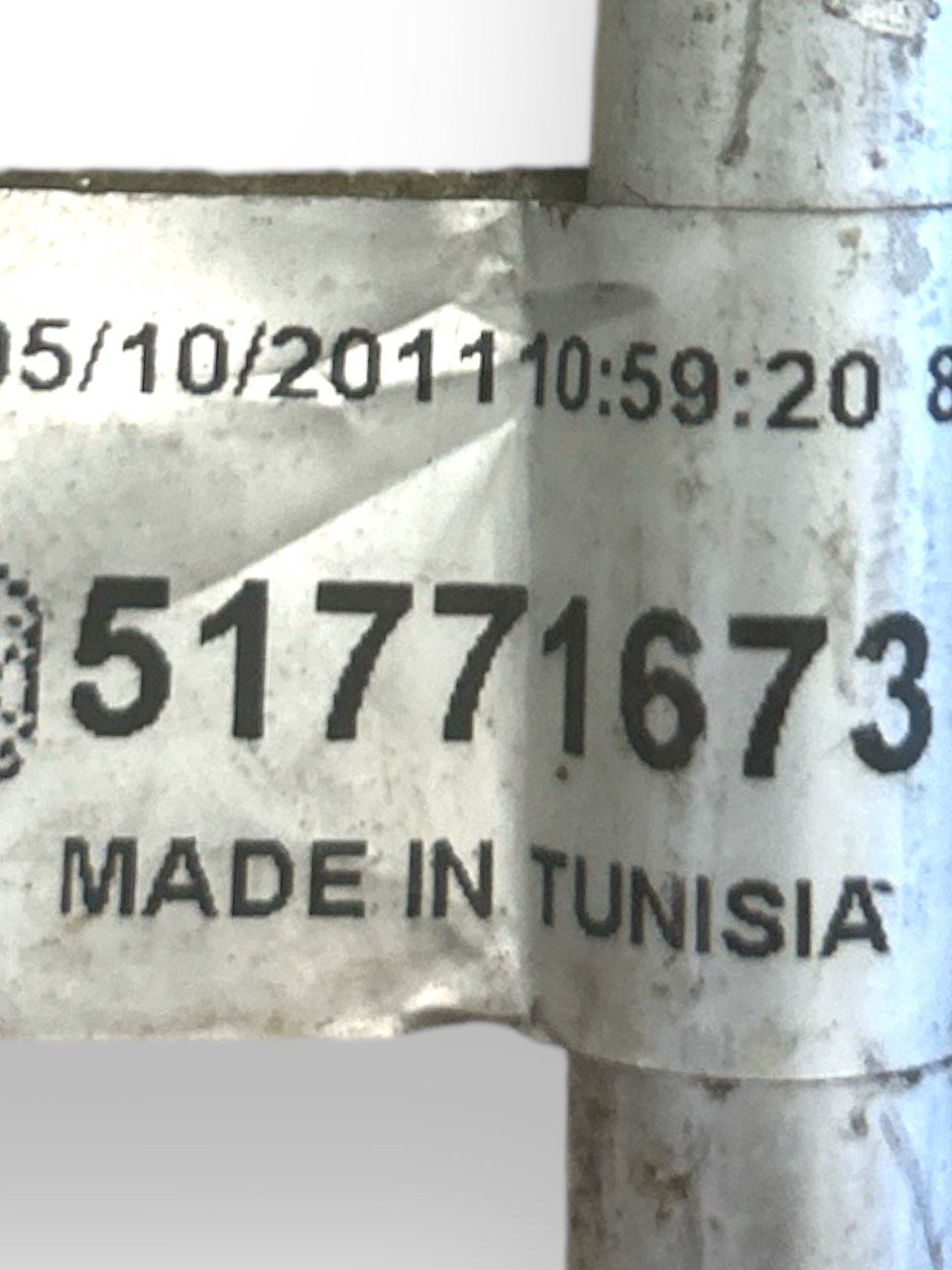 Tubo Aria Condizionata Fiat Bravo (198) 1.4 Benzina (2007 > 2014) cod.51771673 - F&P CRASH SRLS - Ricambi Usati