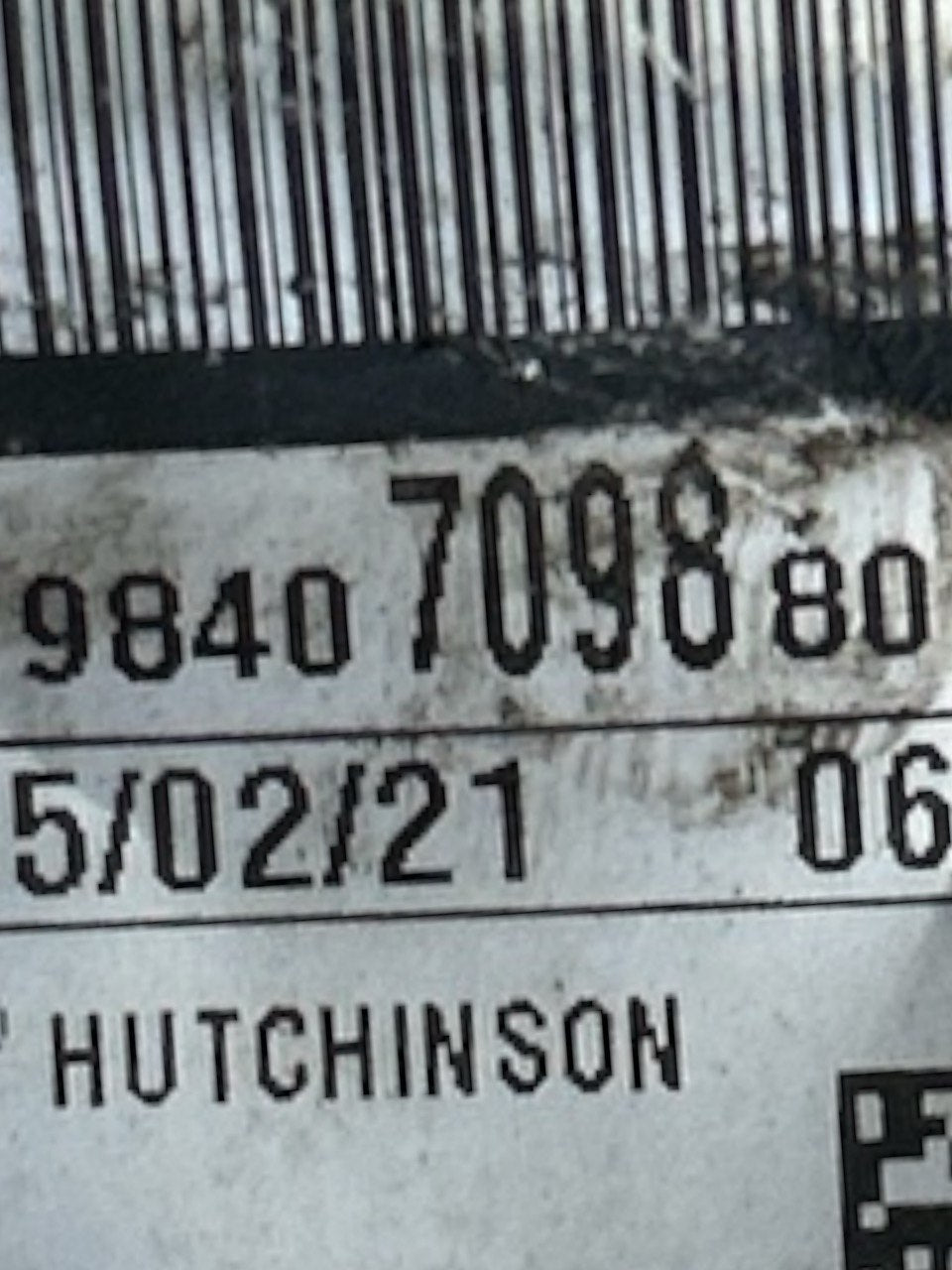 Air Conditioning Pipe Peugeot 308 II 1.6 Diesel (2013 > 2021) cod.9840709880 - F&P CRASH SRLS - Used Parts