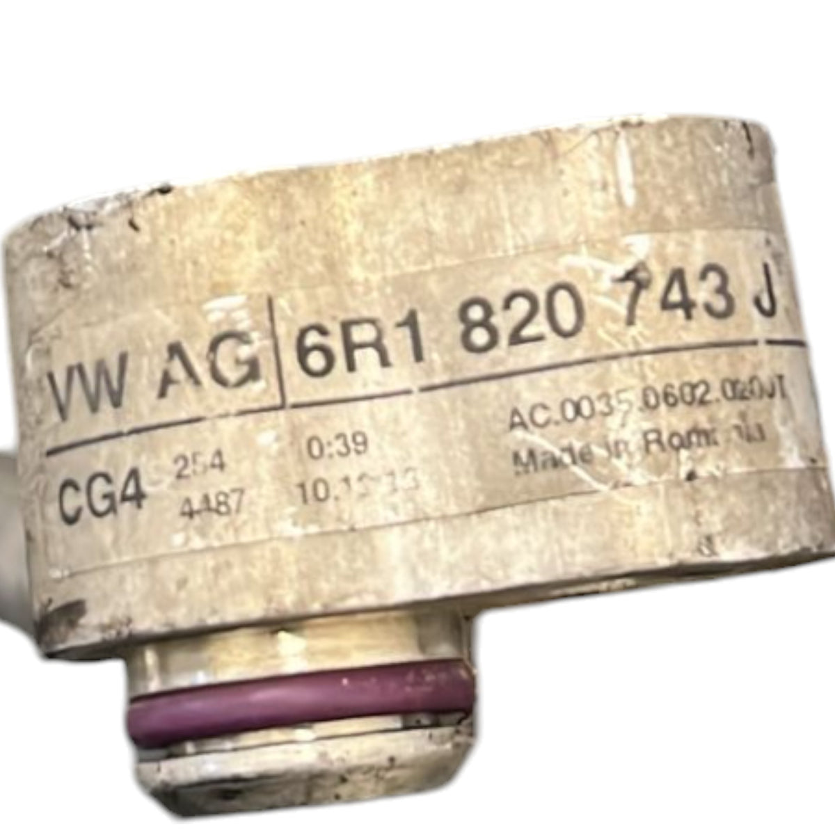 Air Conditioning Tube Volkswagen Polo (6R) code: 6R1820743J 1.6 Diesel (2009 > 2017) - F&P CRASH SRLS - Used Spare Parts