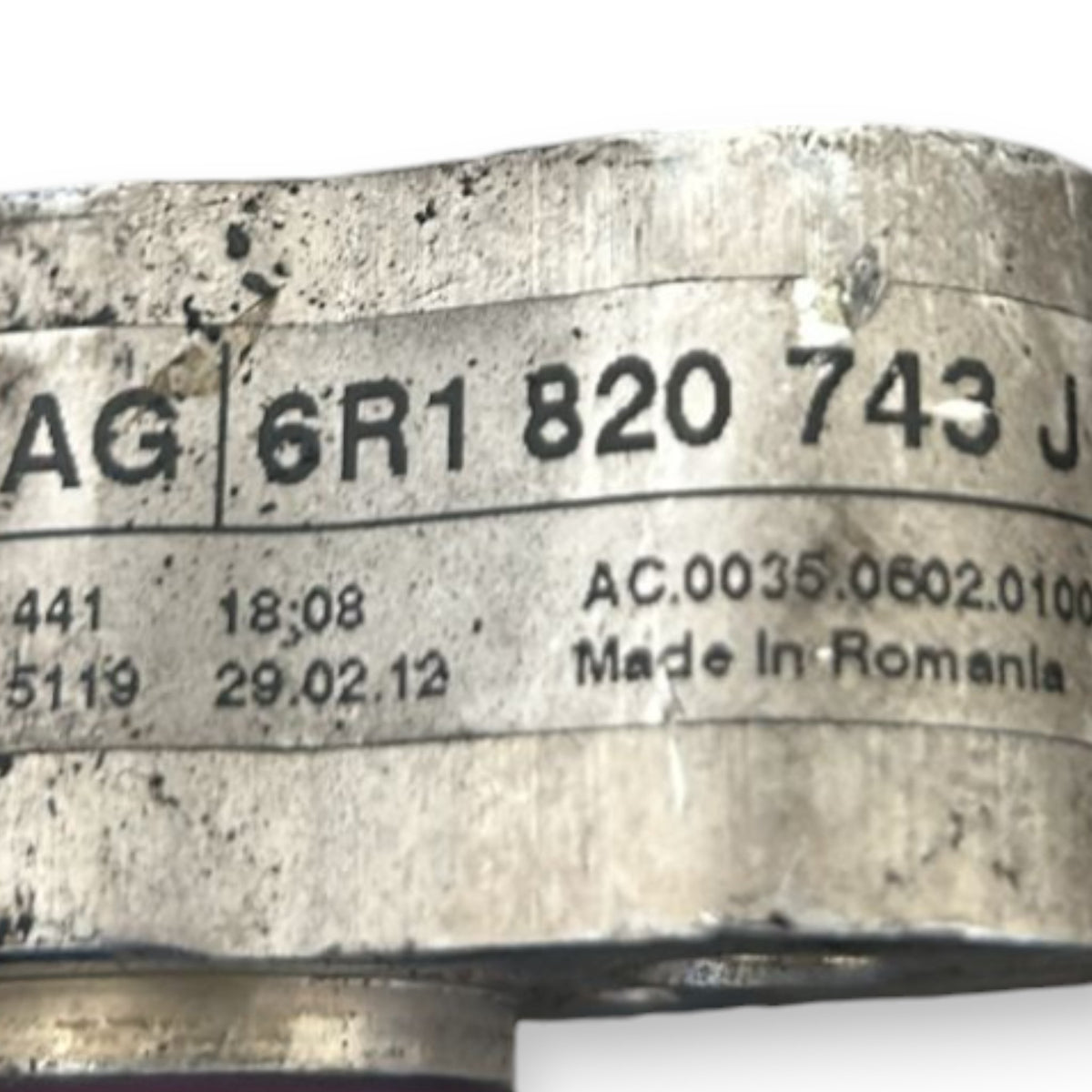 Air Conditioning Pipe Volkswagen Polo V 1.6 Diesel code 6R1820743J (2009 > 2017) - F&P CRASH SRLS - Used Parts