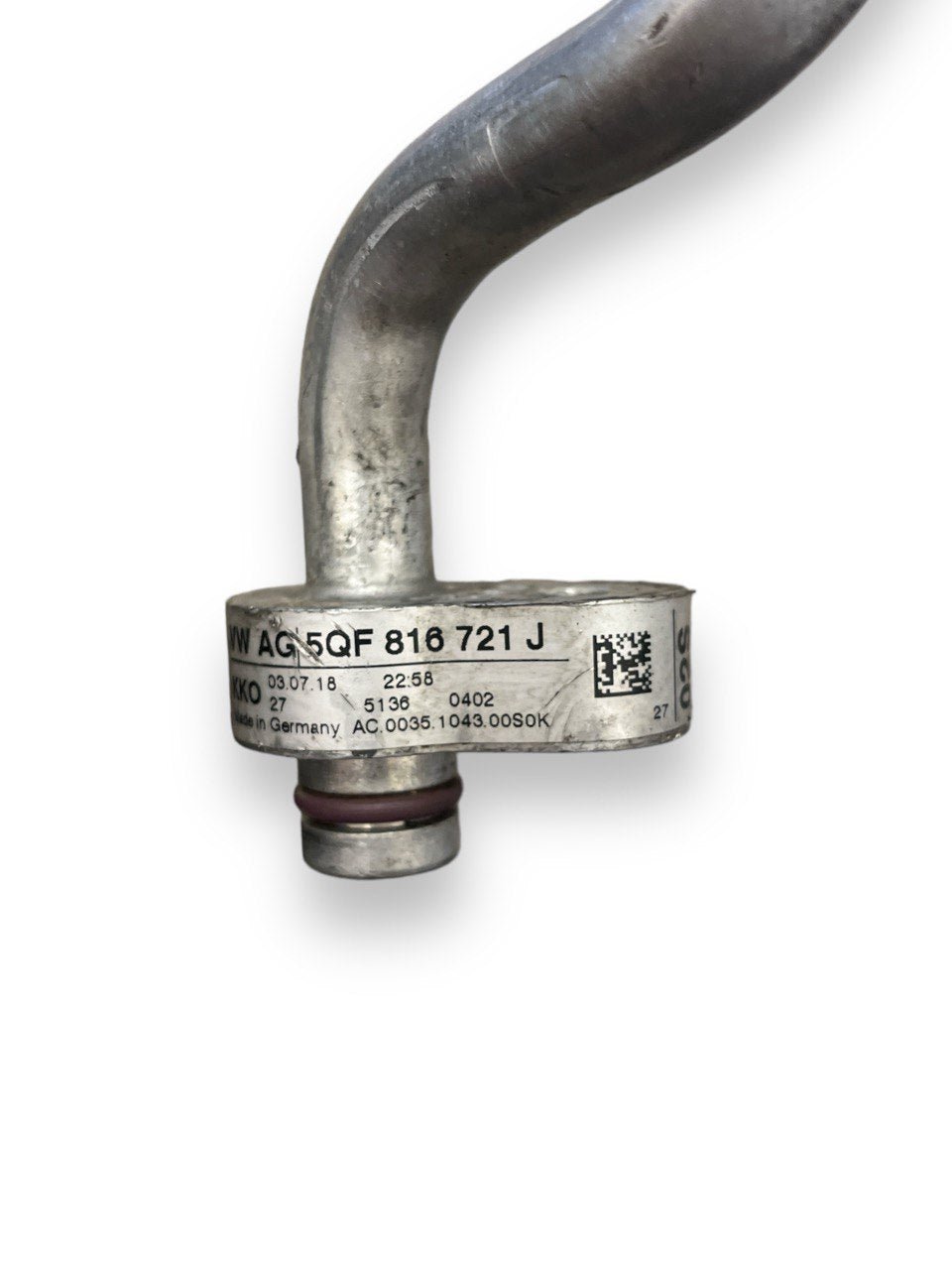 Air Conditioning Pipe Volkswagen Tiguan AD1 / Audi Q3 Sportback 2.0 Diesel (2015>) code: 5QF816721J - F&P CRASH SRLS - Used Parts
