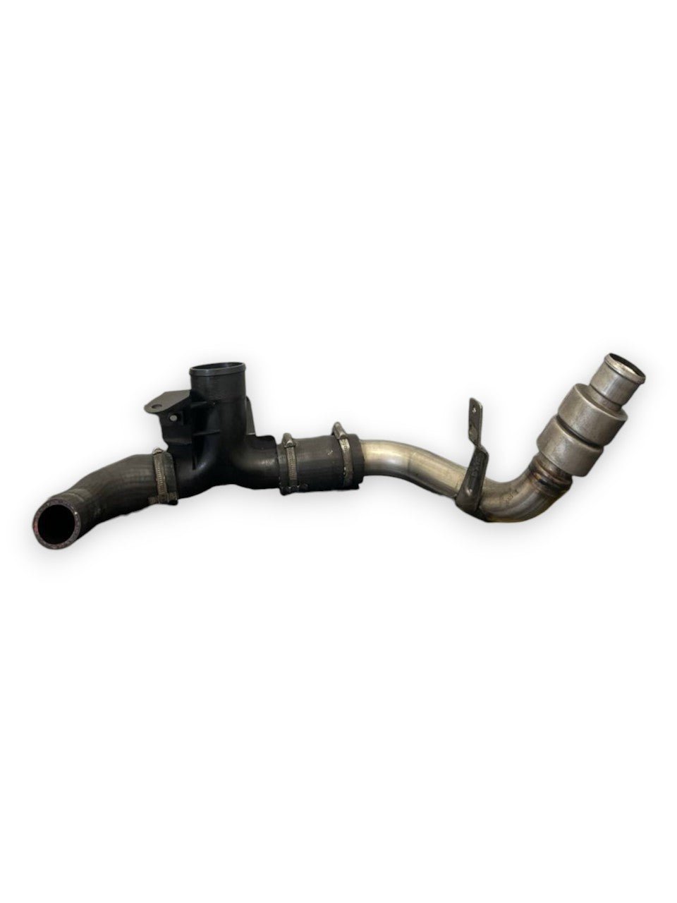 Intercooler Flexible Hose with Tube / Connector Jaguar XF X250 2.7 Diesel (2008 to 2015) code: 8X23 - 6N650 - AA / 4R83 - 6N870 - A - F&amp;P CRASH SRLS - Used Parts