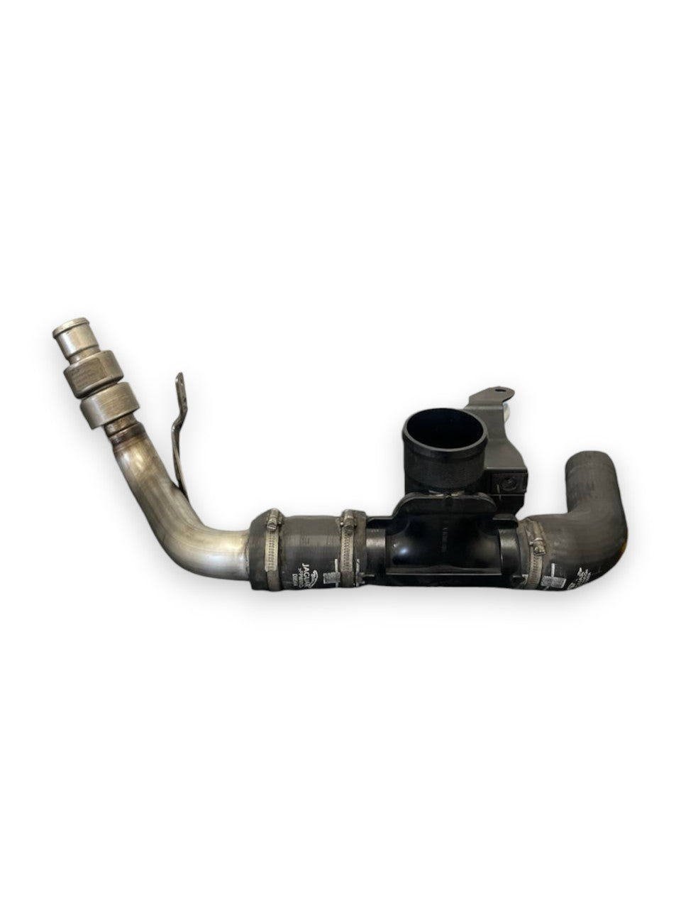 Intercooler Flexible Hose with Tube / Connector Jaguar XF X250 2.7 Diesel (2008 to 2015) code: 8X23 - 6N650 - AA / 4R83 - 6N870 - A - F&P CRASH SRLS - Used Parts