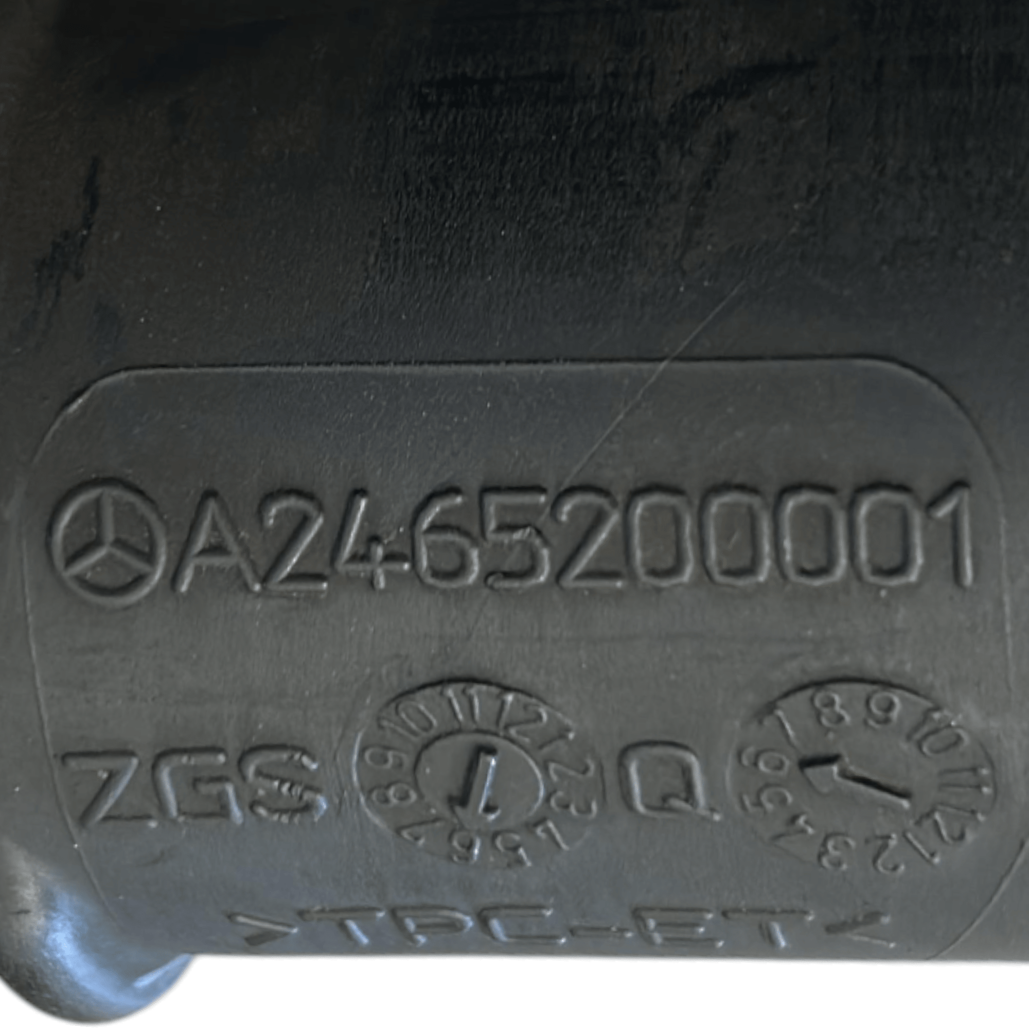 Tubo Intercooler Mercedes Benz Classe A (W176) cod.A2465200001 1.6 Benzina (2012 > 2018) - F&P CRASH SRLS - Ricambi Usati