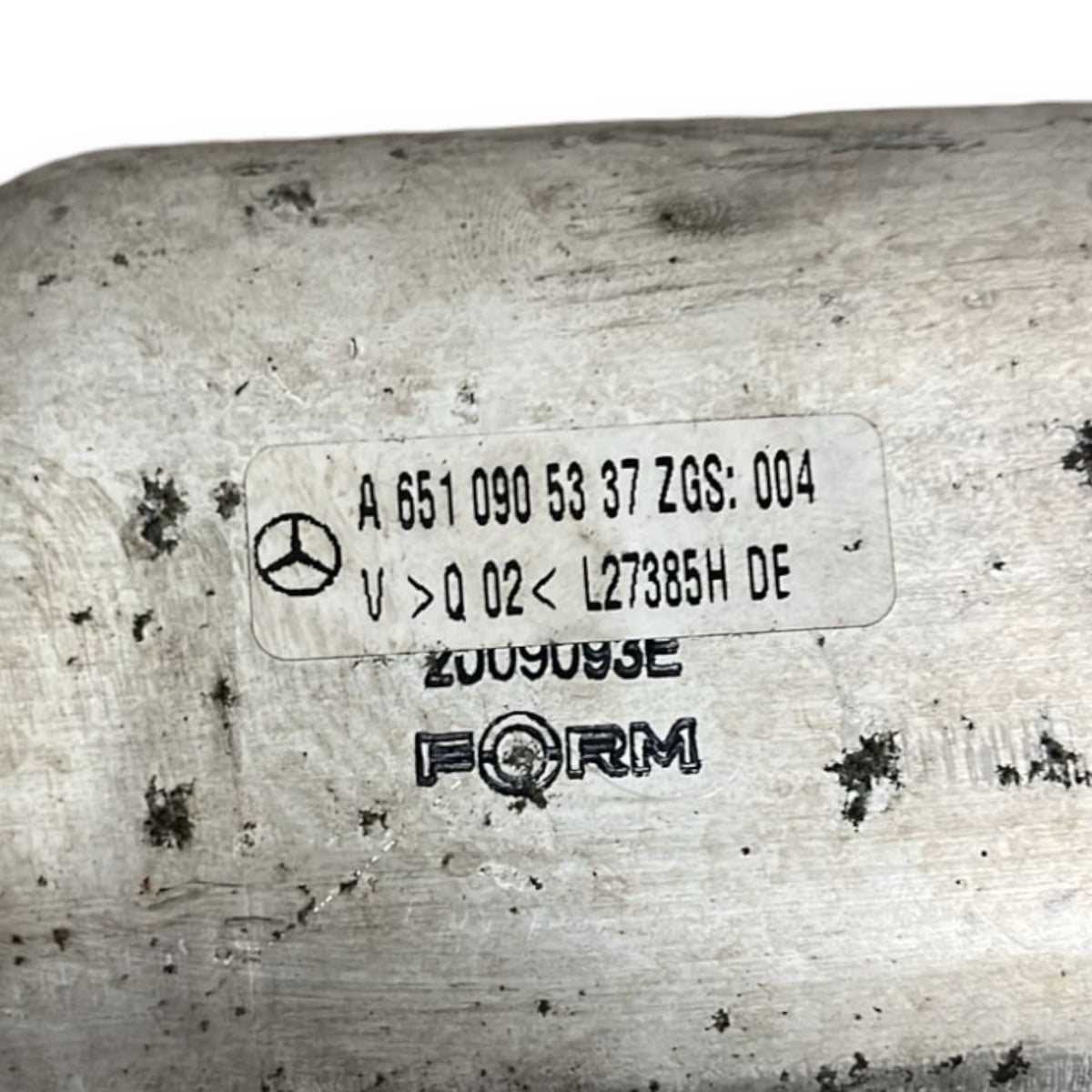 Intercooler Pipe Mercedes Benz Class C (W205) code: A6510905337 2.2 Diesel (2014 > 2021) - F&P CRASH SRLS - Used Parts