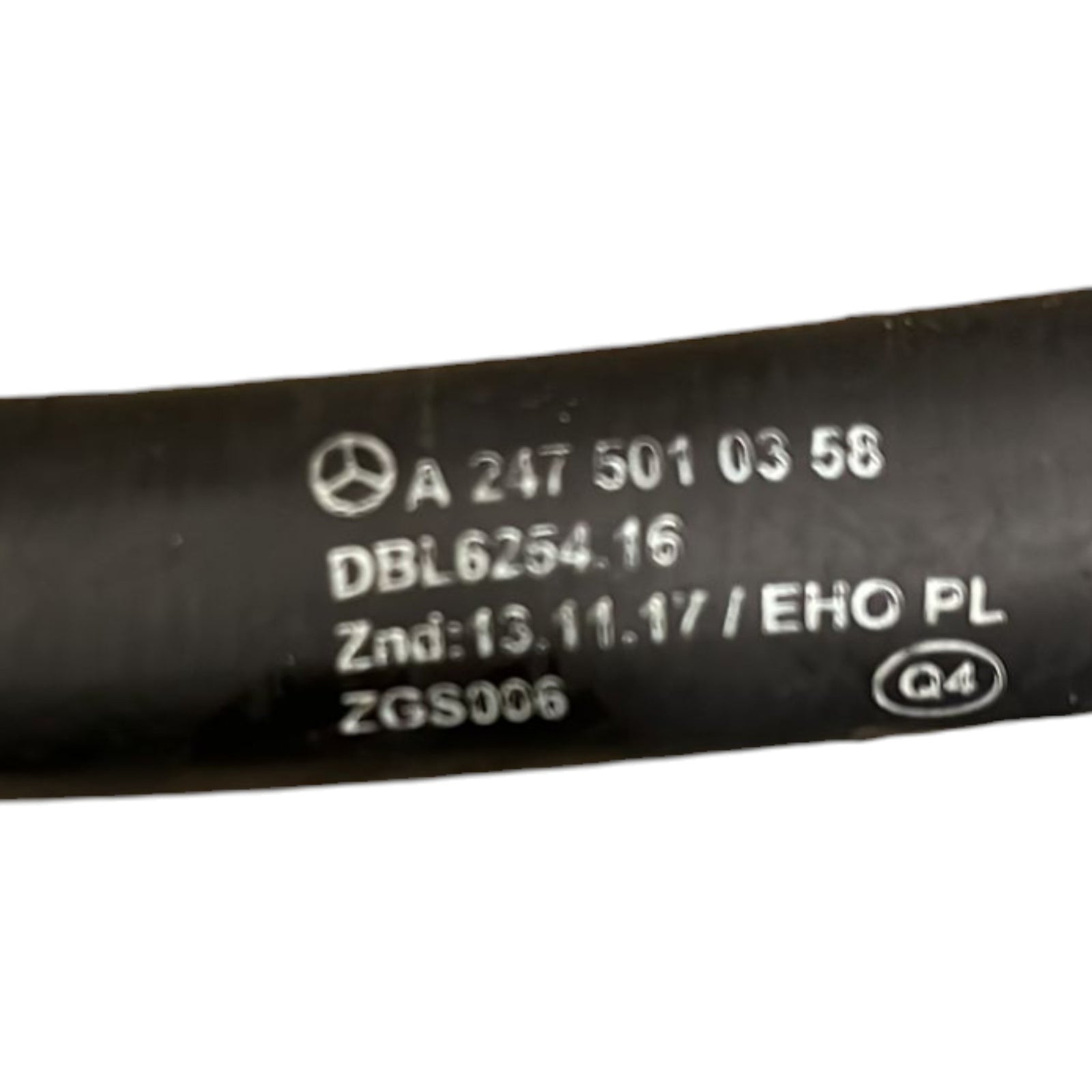 Liquid Cooling Tube Mercedes Benz Class A W(177) code:A2475010358 1.3 Petrol (2018 > ) - F&P CRASH SRLS - Used Parts