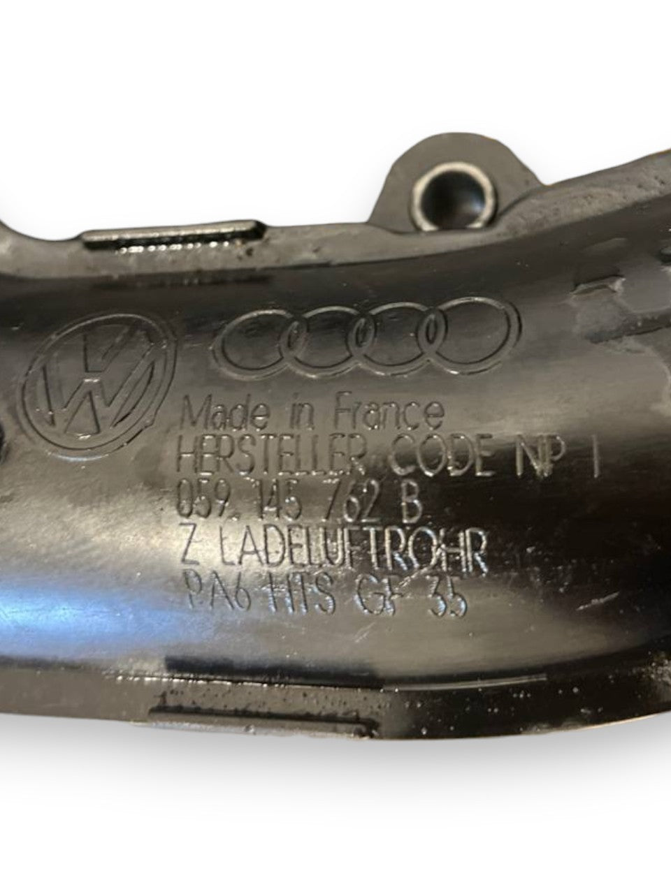 Tubo / Manicotto Collettore Aspirazione + Corpo Farfallato Audi A6 C6 / Volkswagen Touareg / Audi Q7 / Audi A4 / Audi A5 / Audi A8 3.0 Diesel (2004 al 2012) cod: 059145762B - F&P CRASH SRLS - Ricambi Usati