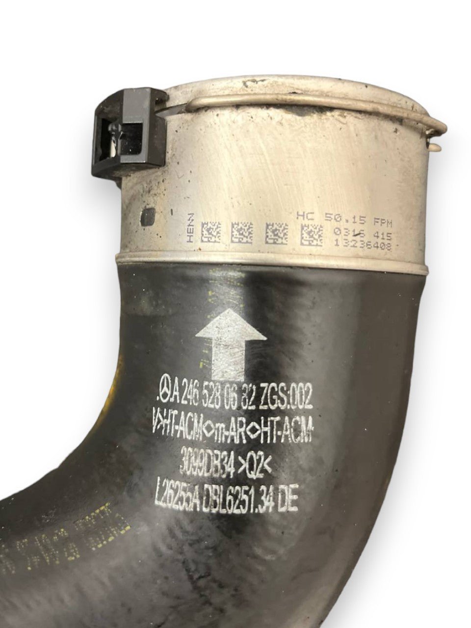 Tubo / Manicotto Intercooler Mercedes - Benz Classe A W176 / Mercedes - Benz Cla W117 / Mercedes - Benz Gla W156 2.0 Diesel (2012 al 2018) cod: A2465280682 - F&P CRASH SRLS - Ricambi Usati
