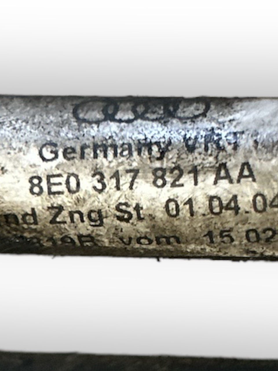 Tubo Olio Cambio / Trasmissione Audi A4 (B7) 2.0 Benzina (2004 > 2008) cod.8E0317822E - F&P CRASH SRLS - Ricambi Usati
