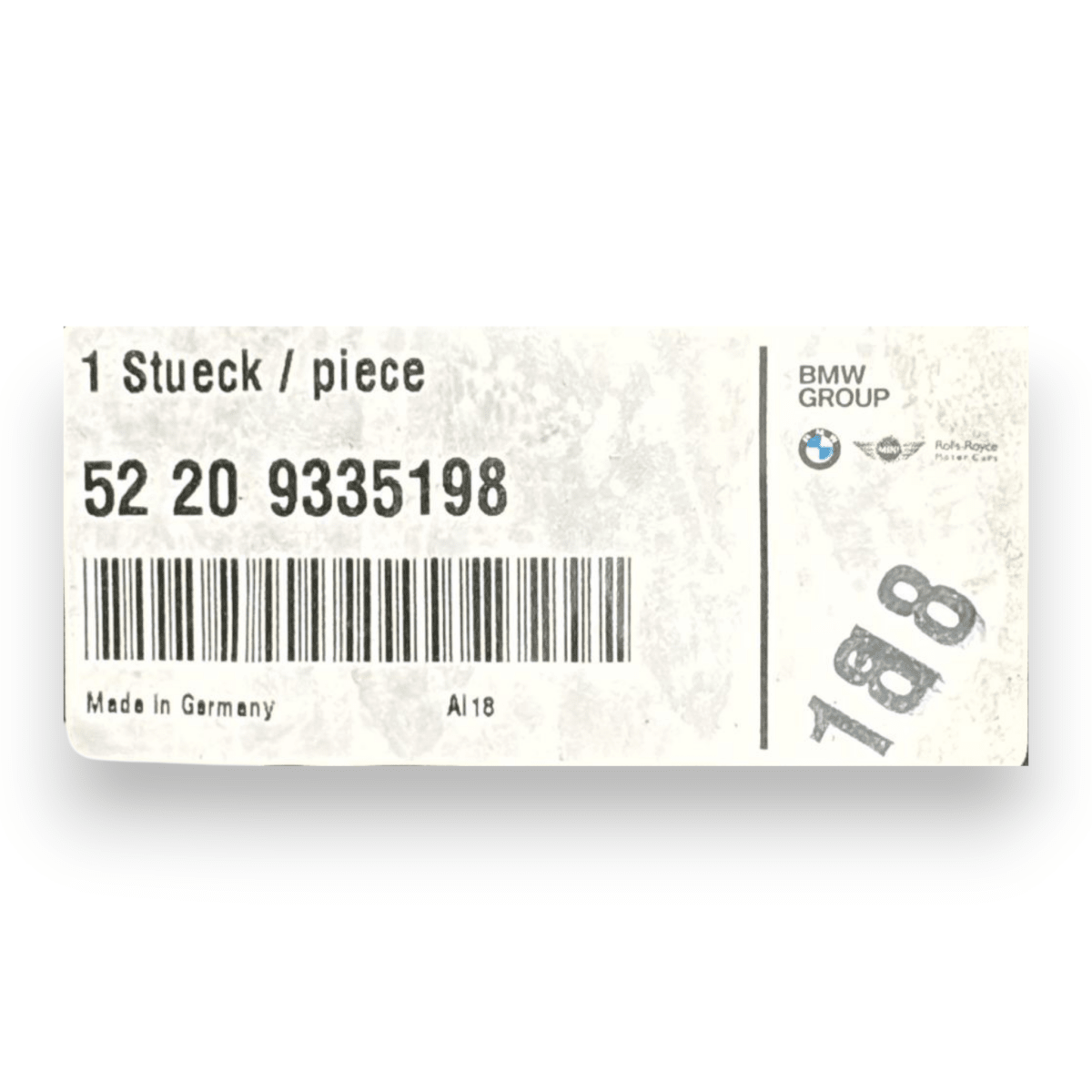 Tunnel centrale BMW X1 (F48) cod.9335198 (2015 - 2022) - F&P CRASH SRL - Ricambi Usati