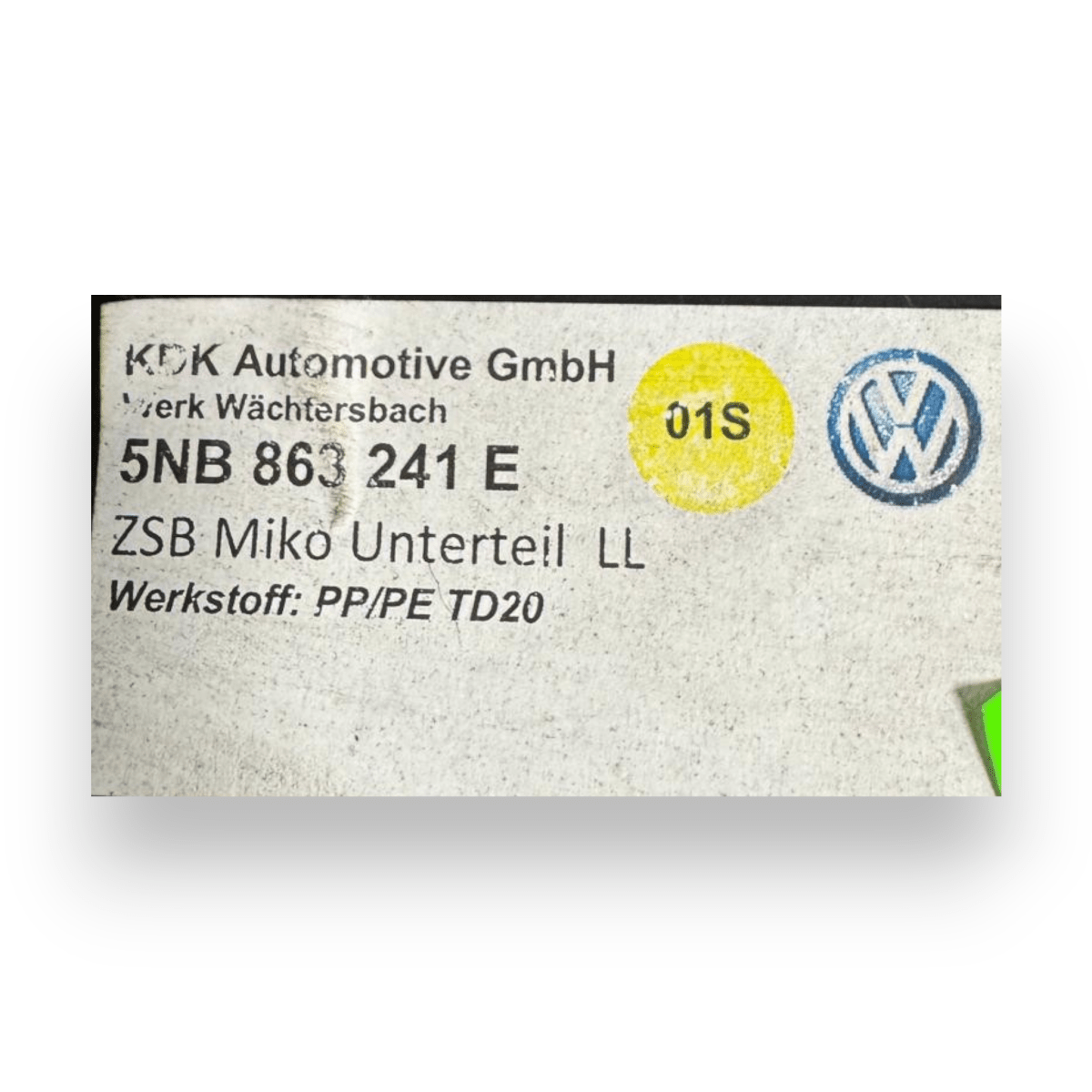 Tunnel centrale Volkswagen Tiguan II cod.5NB863241E (2016 - 2024) + bracciolo - F&P CRASH SRL - Ricambi Usati