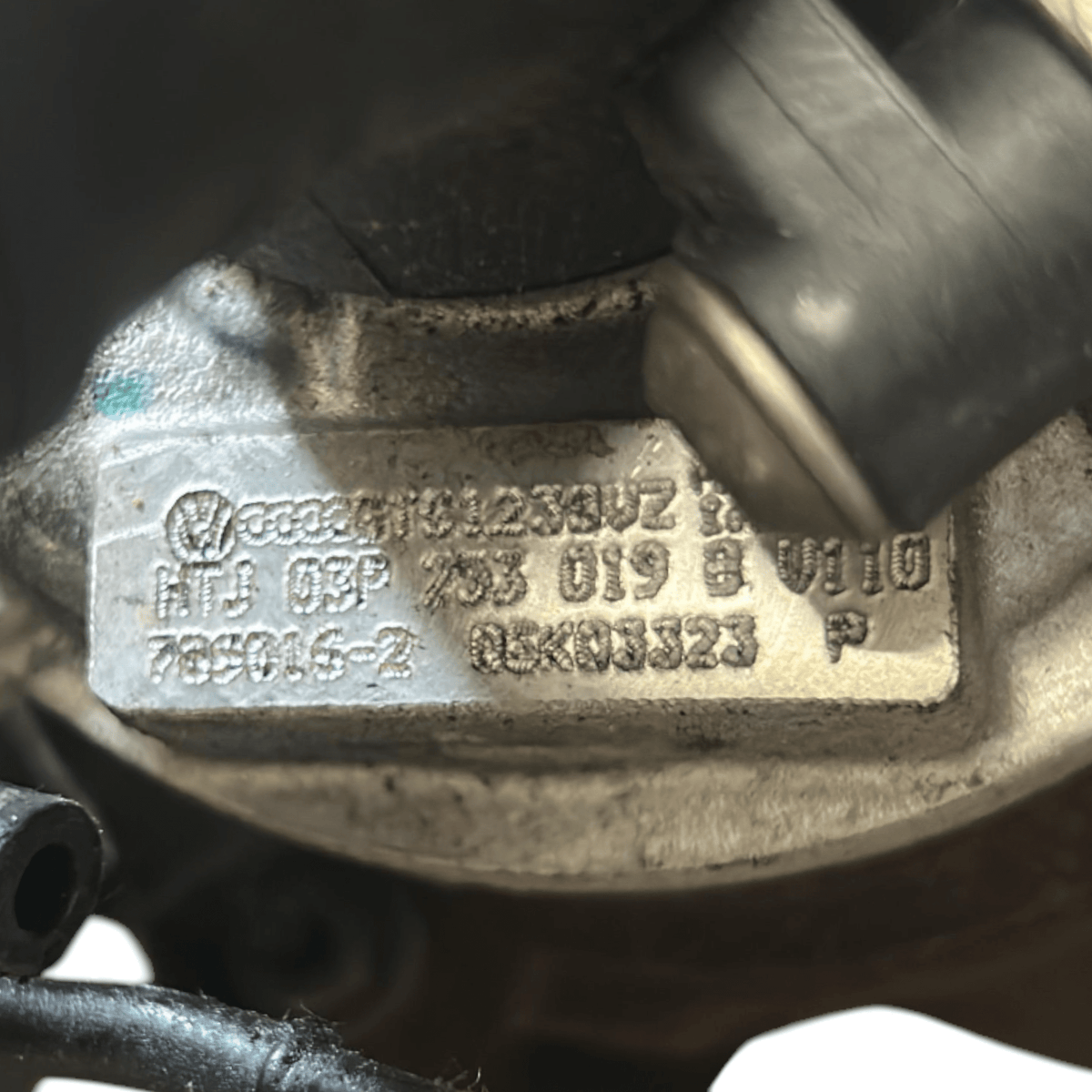 Turbina Volkswagen Polo V (6R) cod.03P253019B 1.2 Diesel (2009 > 2017) Turbo / Turbocompressore - F&P CRASH SRLS - Ricambi Usati