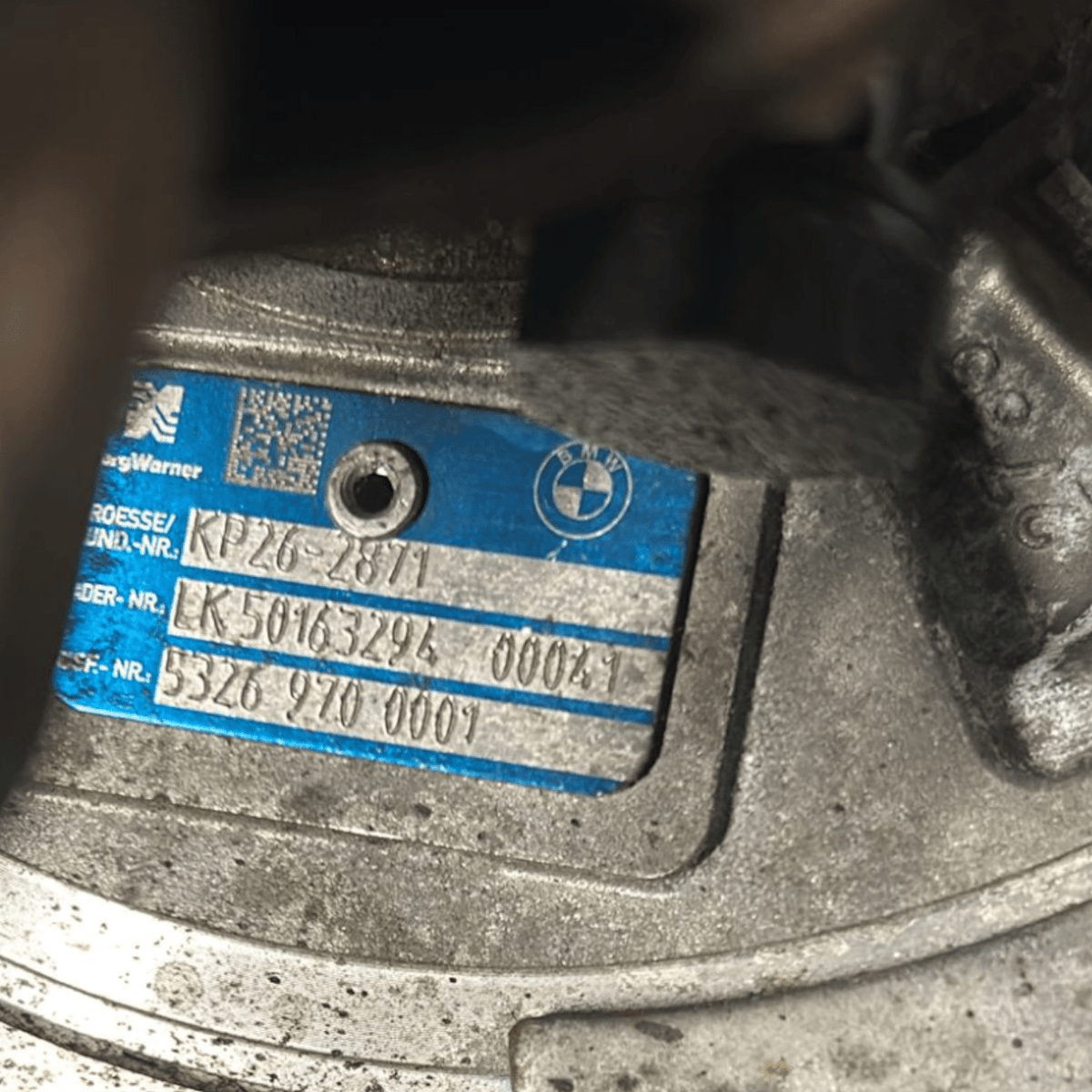 Turbo / Turbina Bmw X6 3.0 Diesel Biturbo 286 CV 210 KW cod:53269700001 (2007 > 2014) - F&P CRASH SRLS - Ricambi Usati