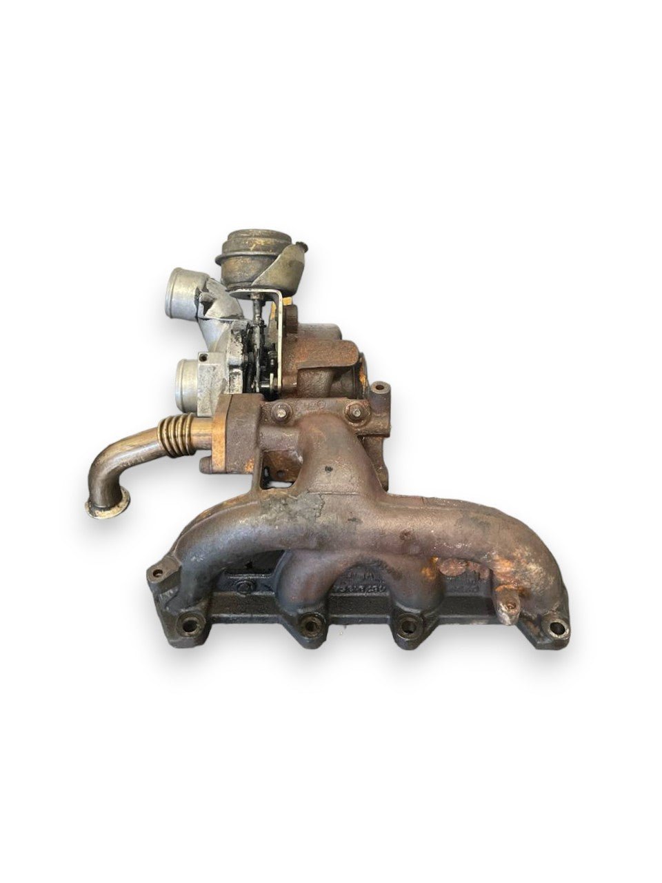 Turbo / Turbine / Turbocharger + Manifold Fiat Stilo / Alfa Romeo 147 / Alfa Romeo GT / Alfa Romeo 156 1.9 jtd (2001 to 2010) code: 55191934 / 46791354 - F&P CRASH SRLS - Used Parts